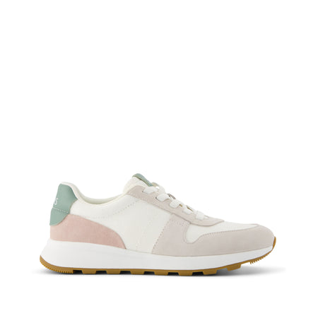 TRVL LITE Retro Runner Vintage Twill Water Repellant Sneaker