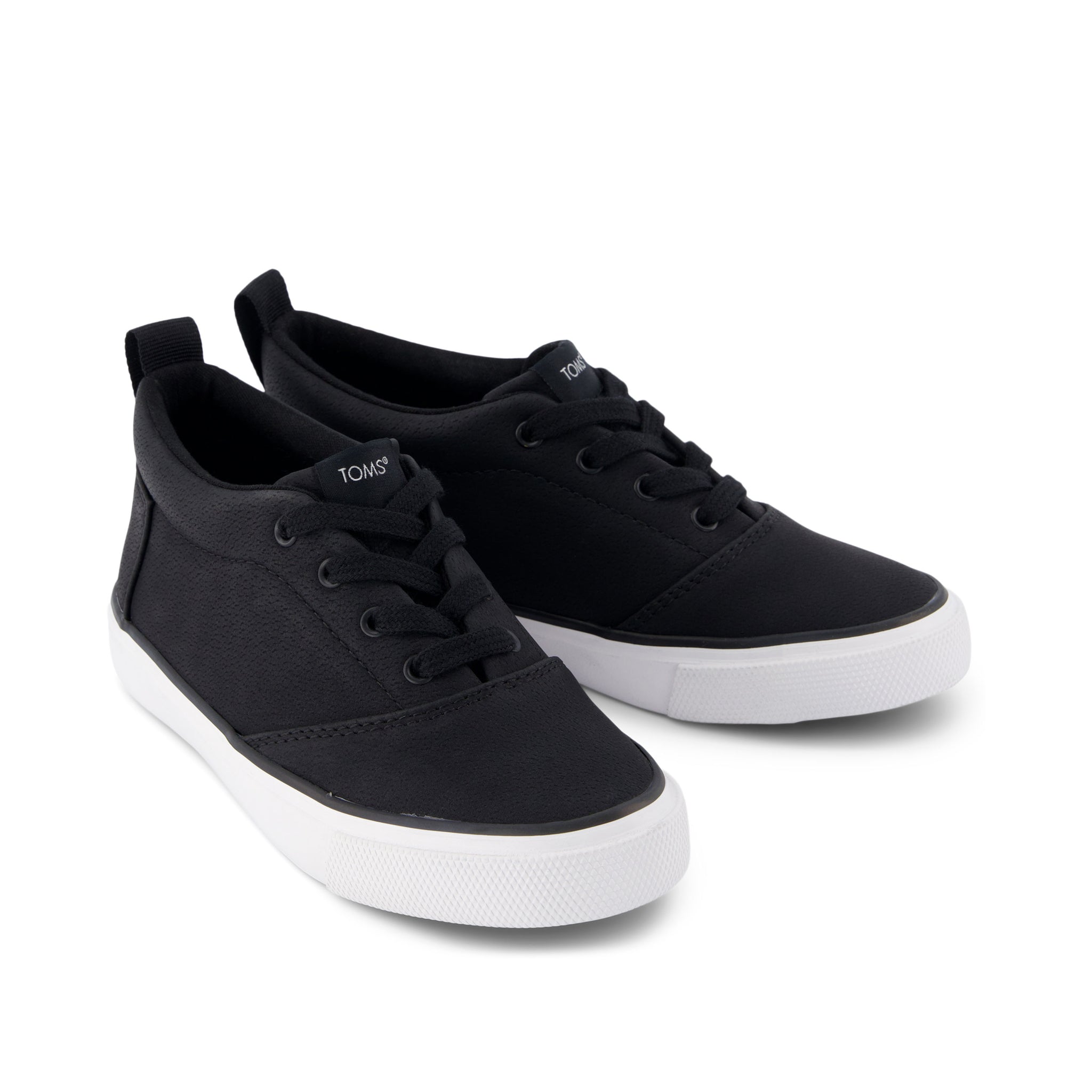 Youth Fenix MID Black Suede Kids Sneaker – TOMS.com
