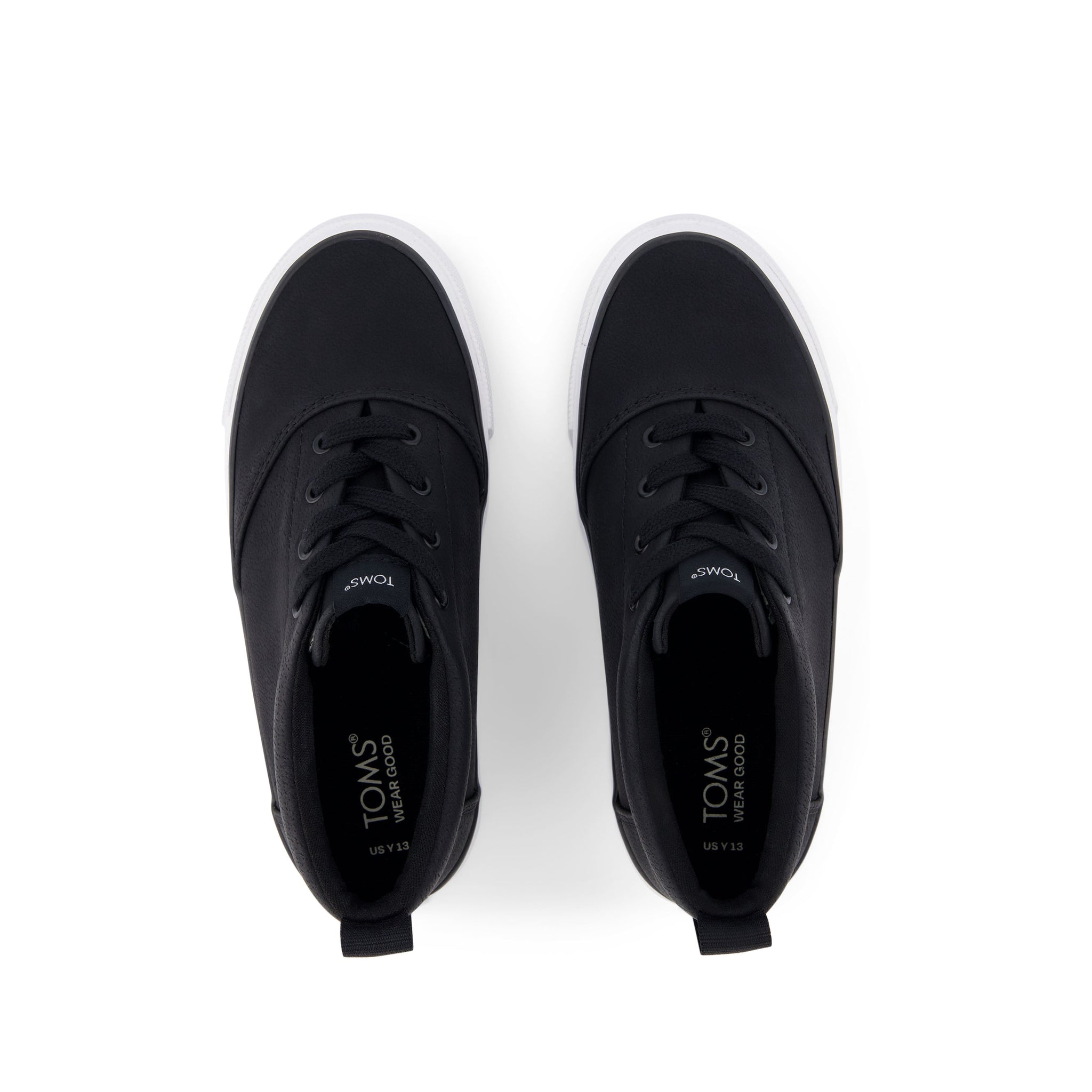 Youth Fenix MID Black Suede Kids Sneaker – TOMS.com
