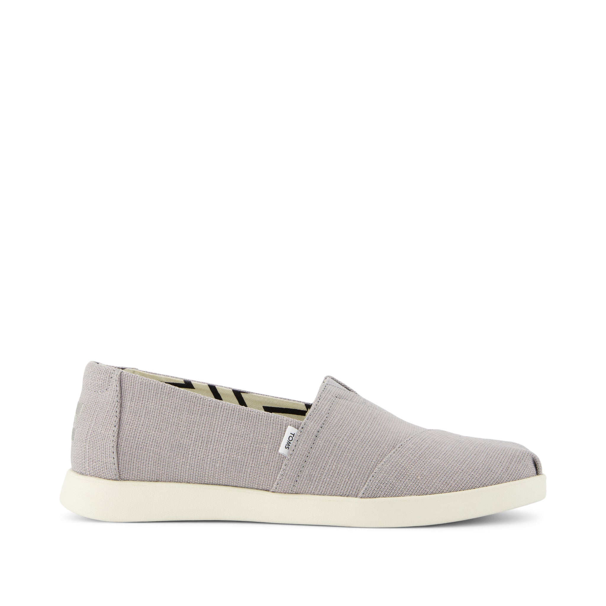 Womens Alpargata Plus Drizzle Grey Heritage Canvas Espadrille