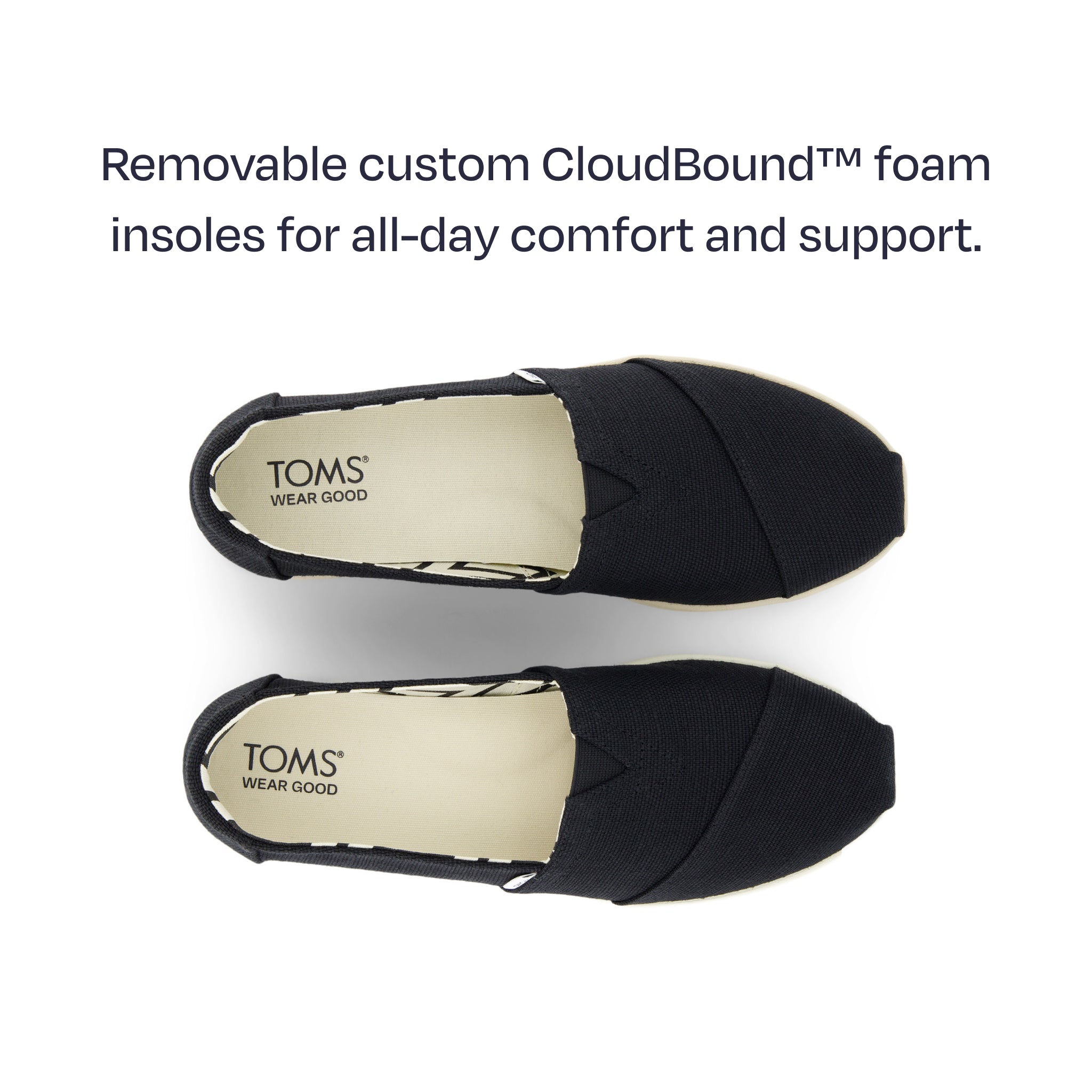 Alpargata Plus Black Heritage Canvas