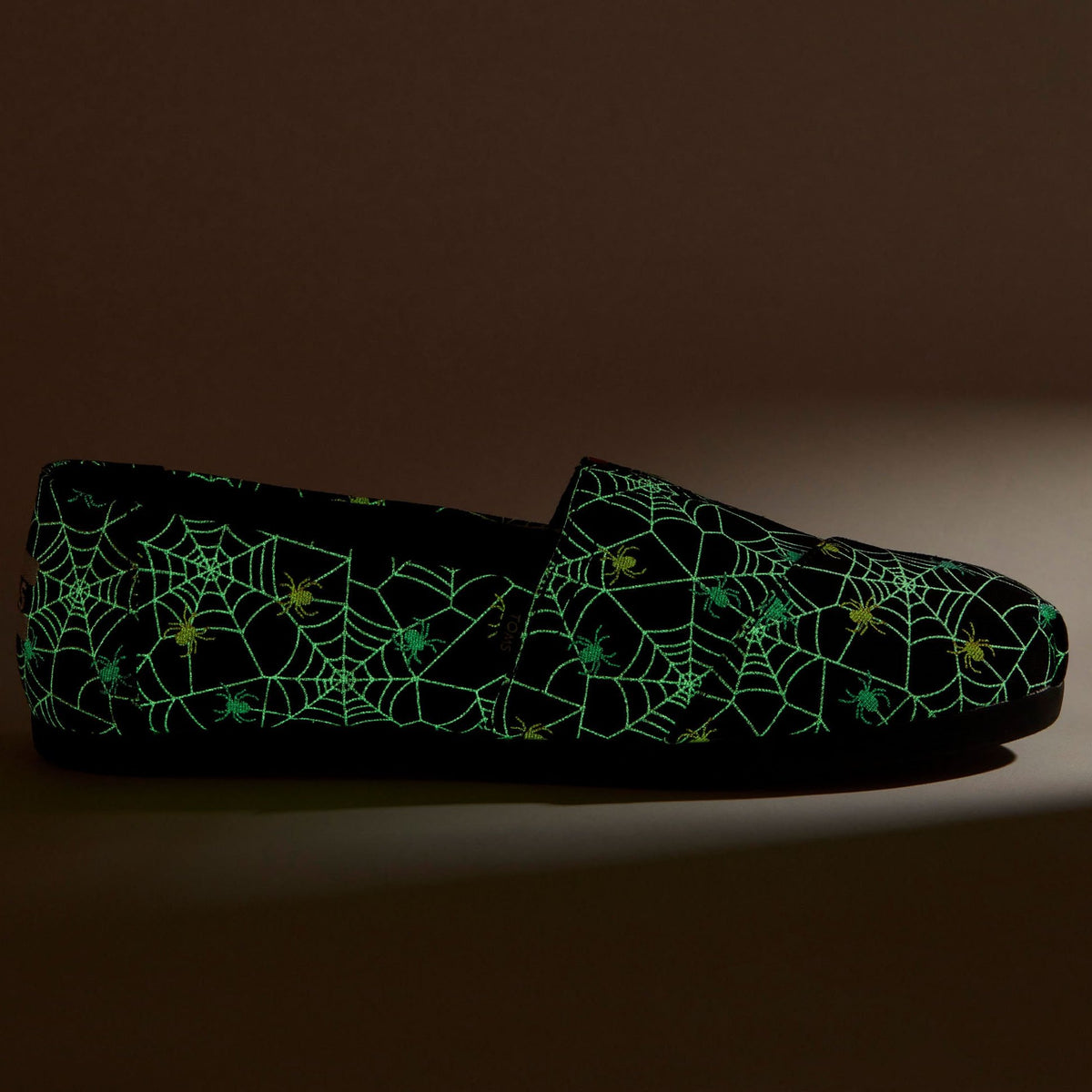 Alpargata Black Glow In The Dark Spiders