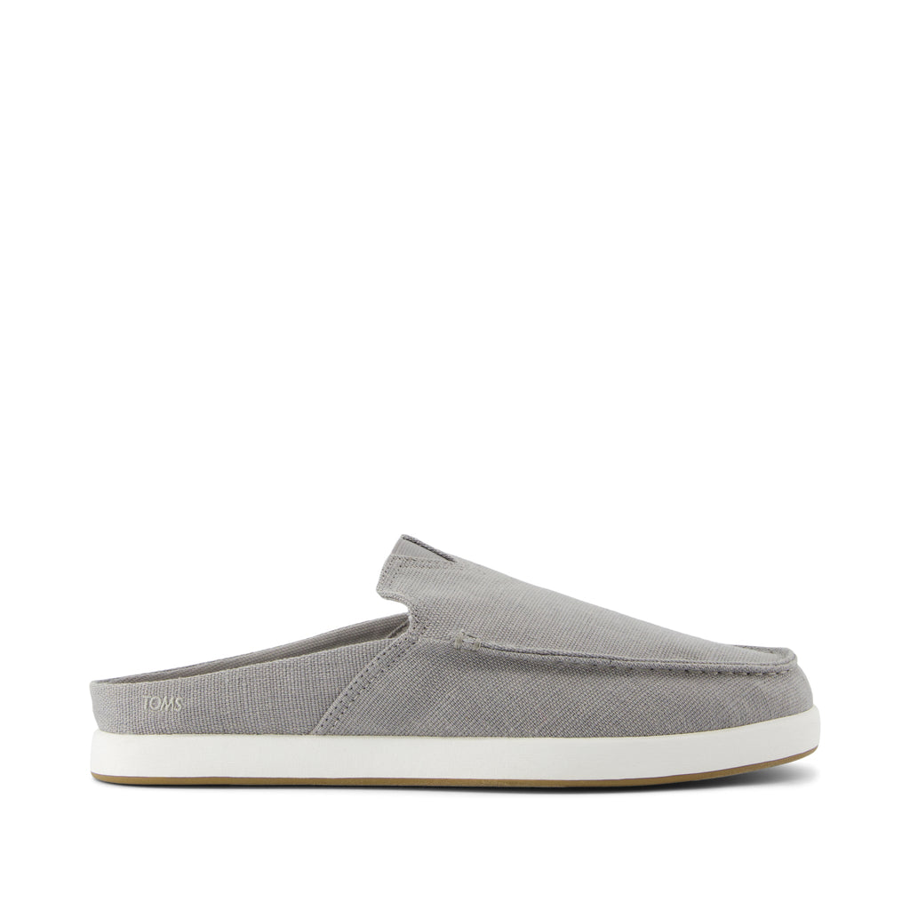 Alonso Mule - Drizzle Grey Heritage Canvas Side View