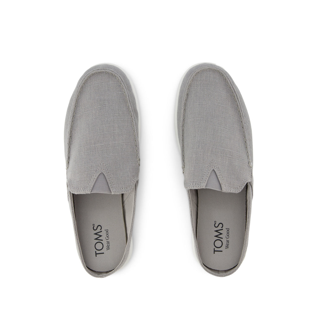 Alonso Mule - Drizzle Grey Heritage Canvas Top View