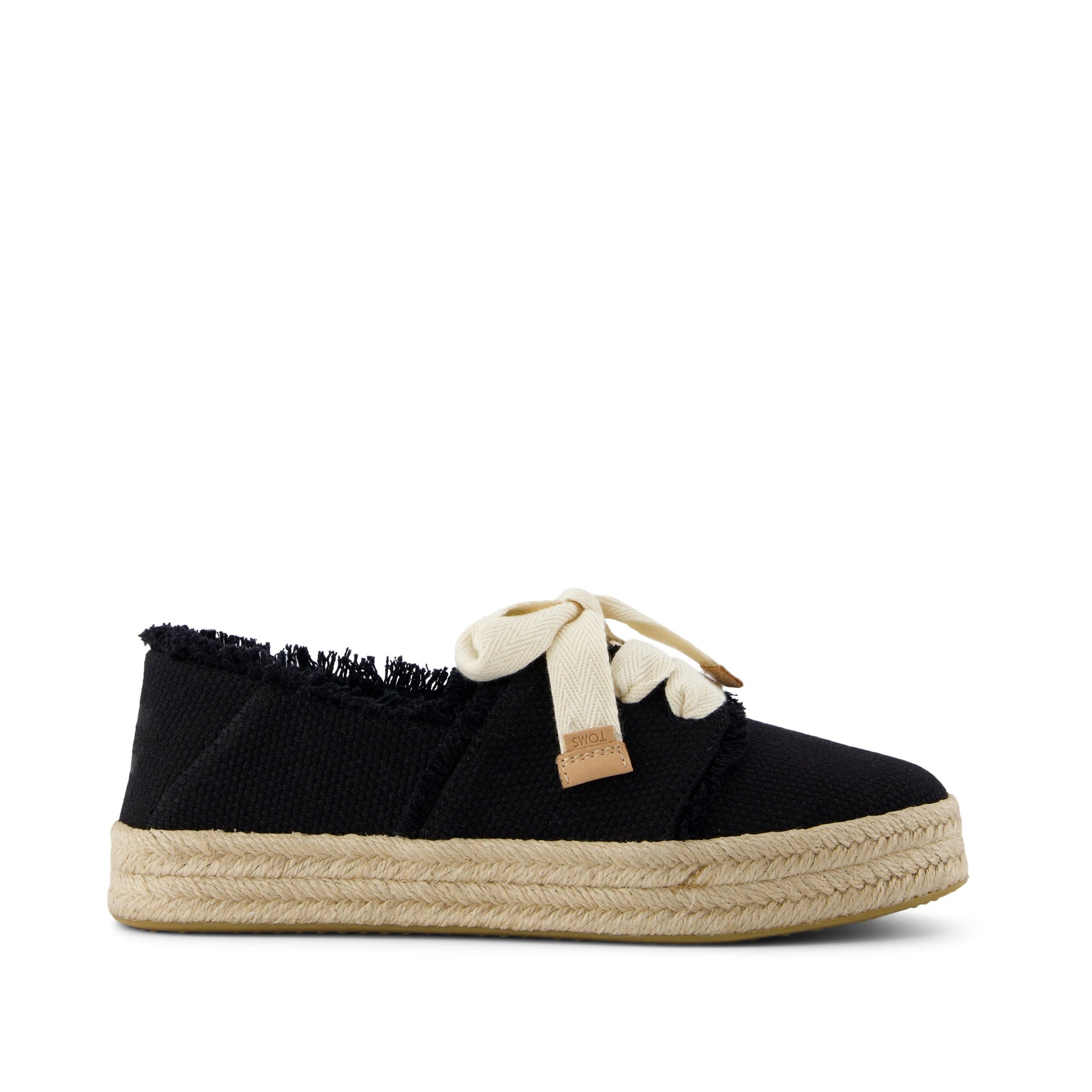 Carolina Lace Up Espadrille Beachside Woven