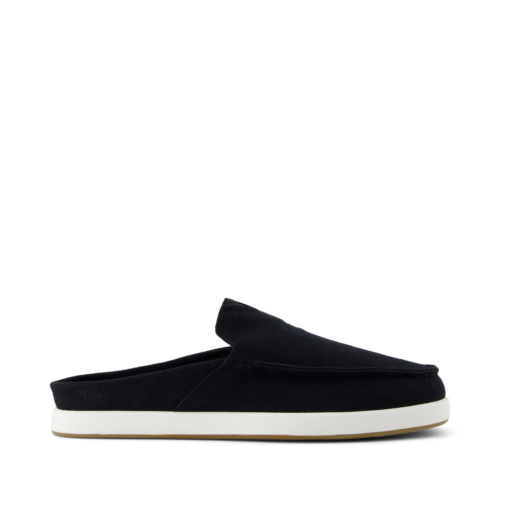 Alonso Mule - Black Heritage Canvas Side View