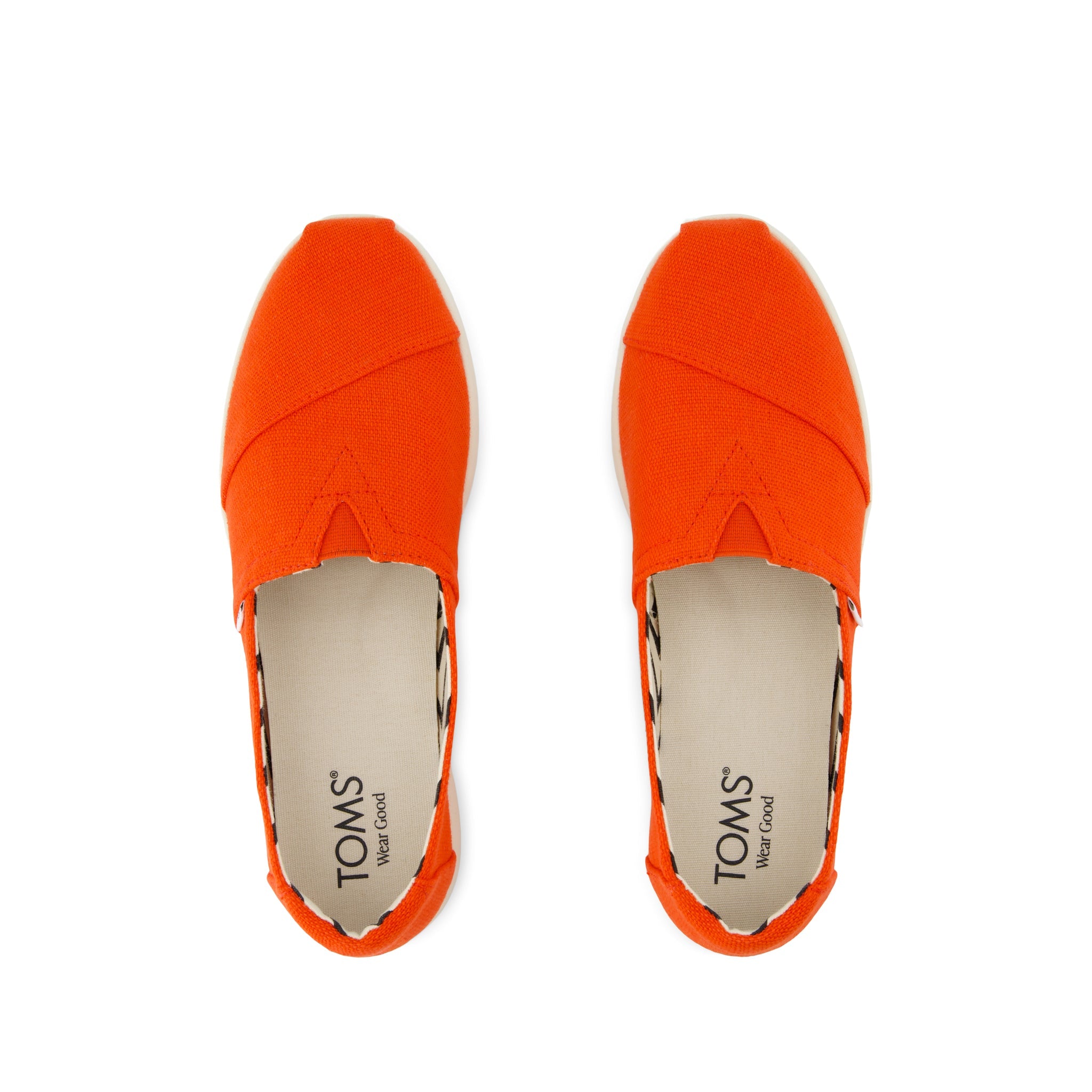 Alpargata Plus - Flame Heritage Canvas Top View