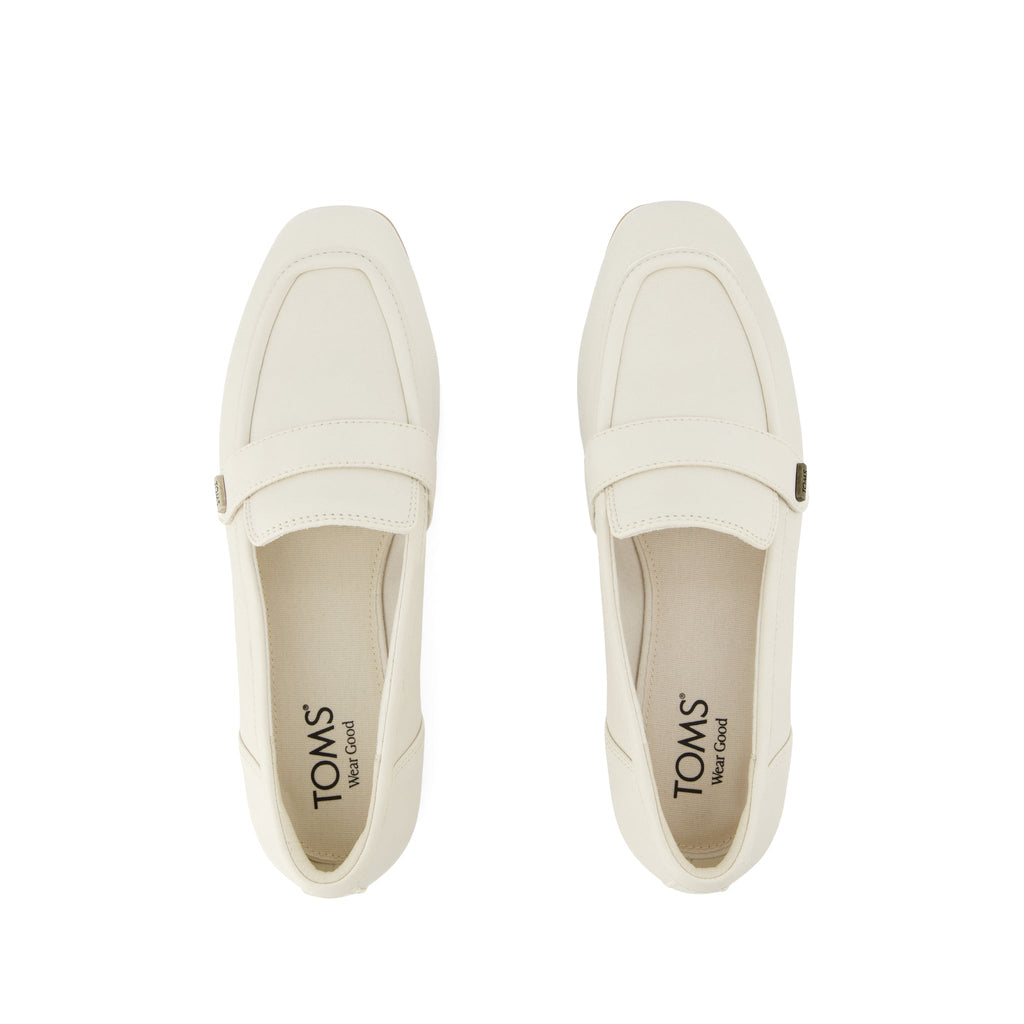 Lynette Loafer - Light Sand Leather Top View