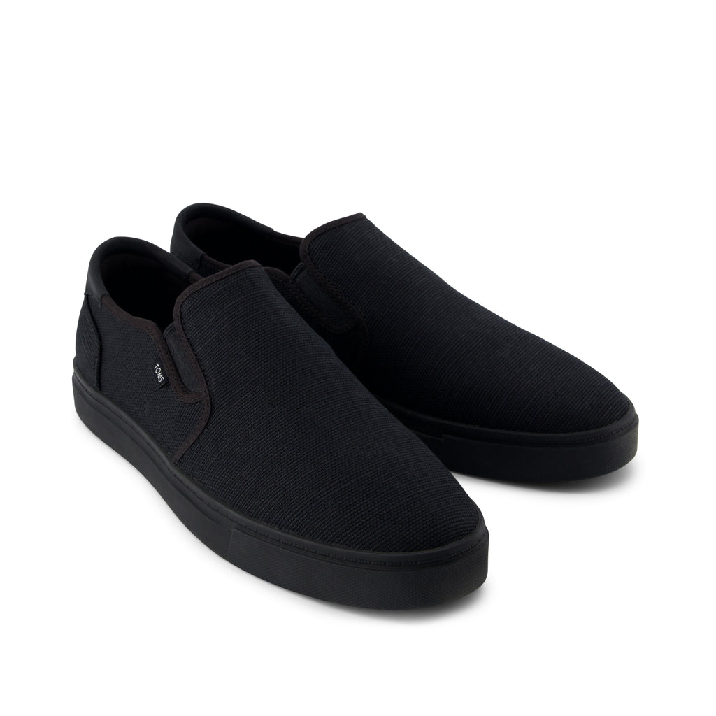 Baja 2.0 Black and Black Legacy Canvas Slip On Sneaker – TOMS.com