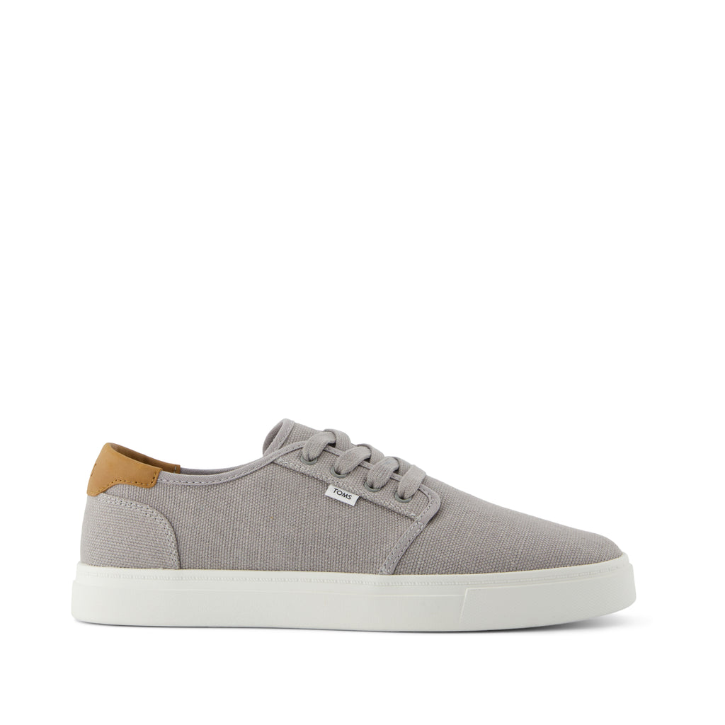 Carlo 2.0 Lace-Up Sneaker - Drizzle Grey Legacy Canvas Side View