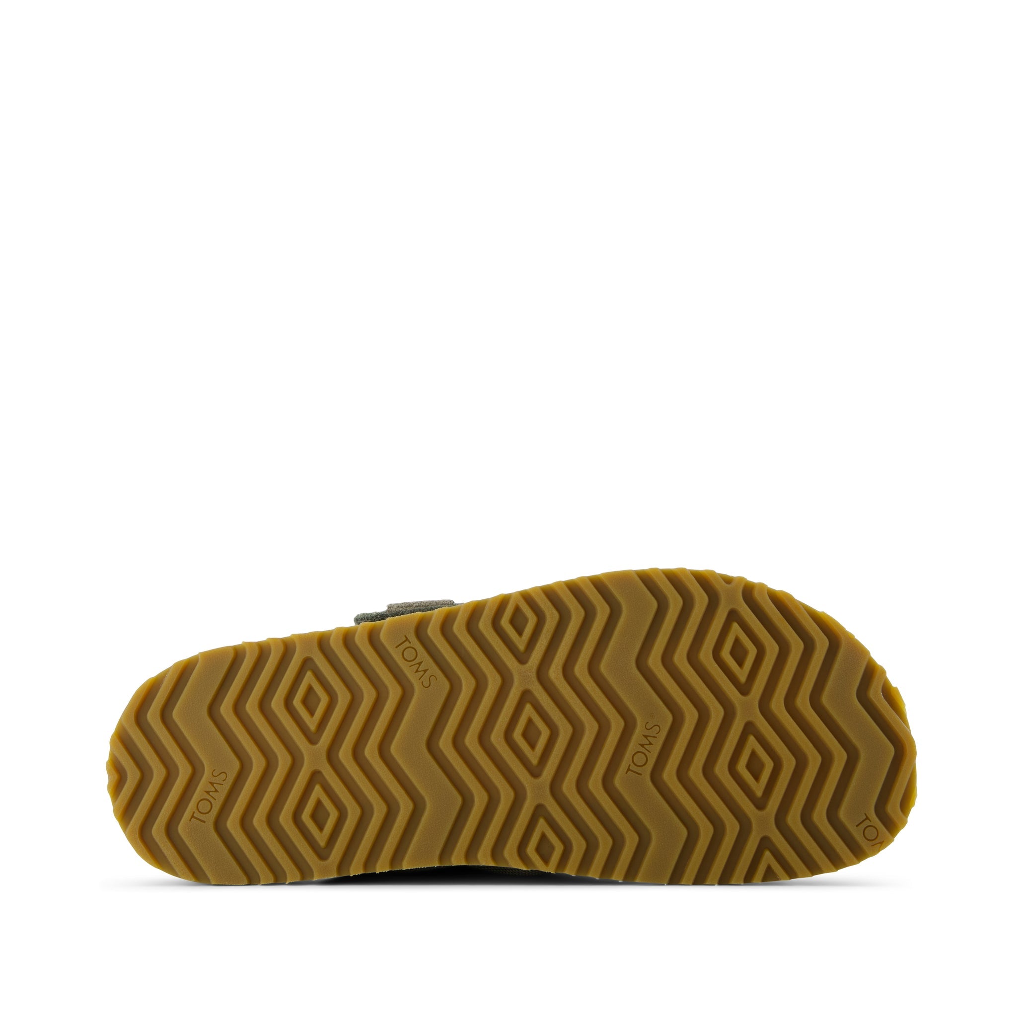 Danilo Slide Sandal - Vetiver Grey Heavy Canvas Bottom Sole View