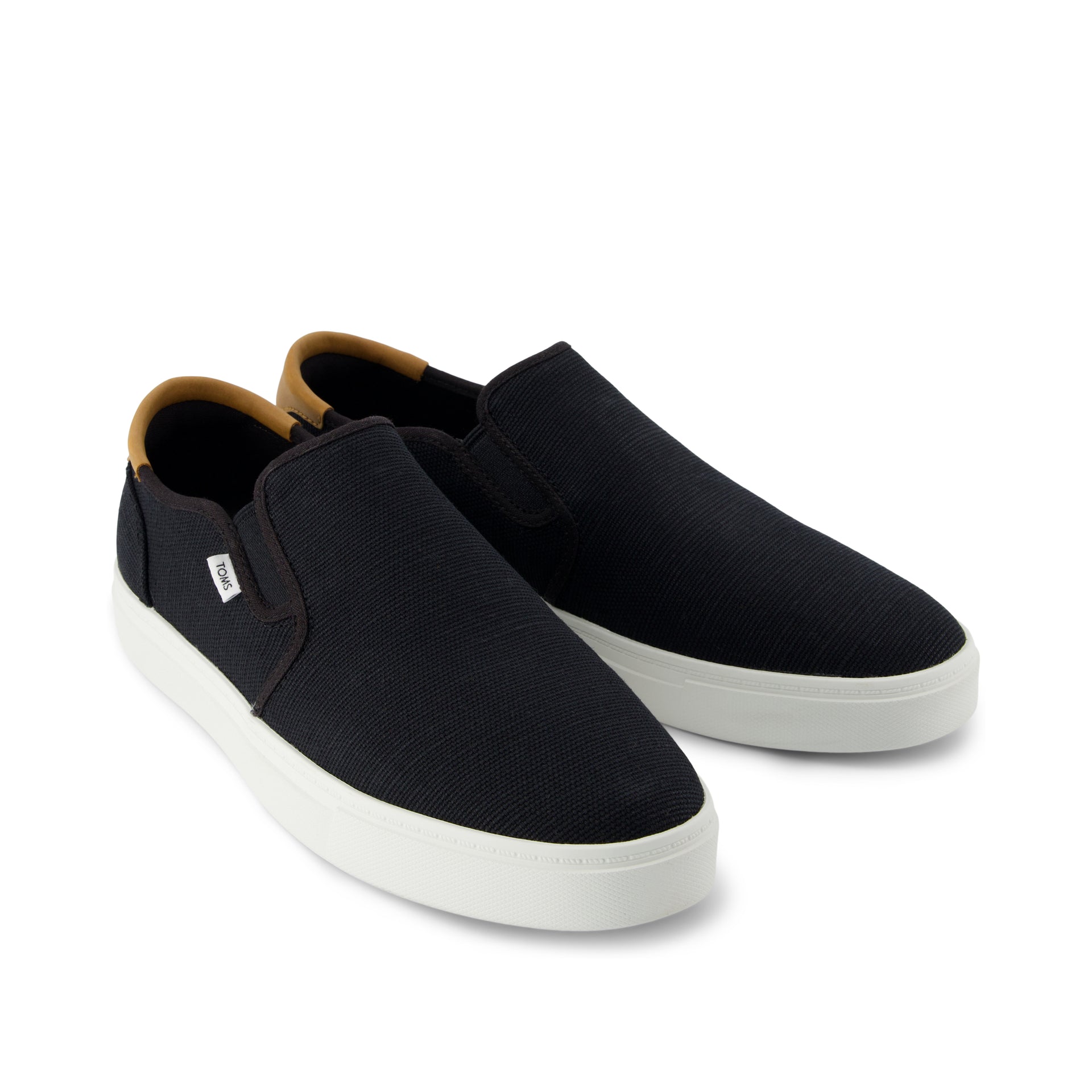 Baja 2.0 Black Legacy Canvas Slip On Sneaker – TOMS.com