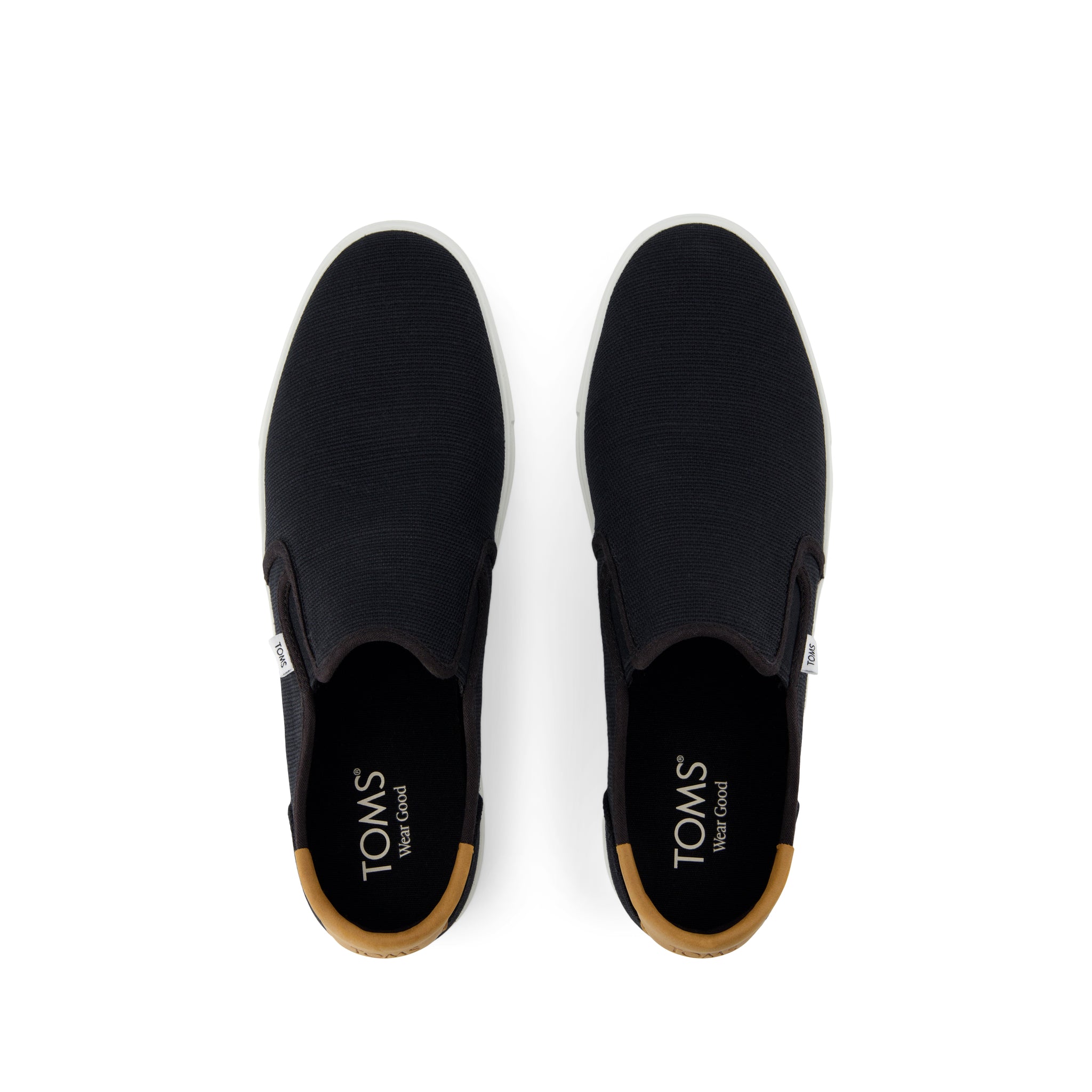 Baja 2.0 Black Legacy Canvas Slip On Sneaker – TOMS.com