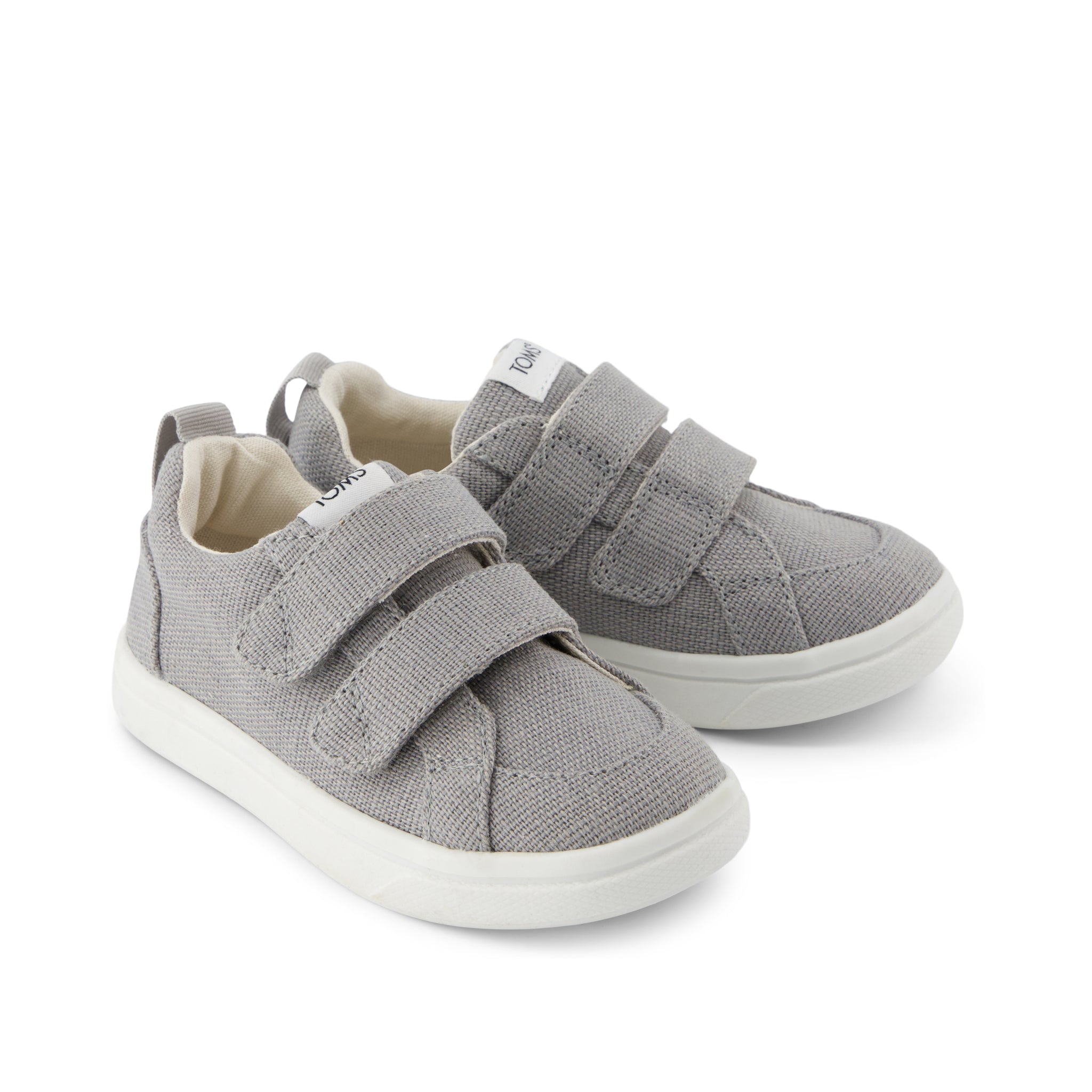Son and daughter 2点set Cruz Double Strap Drizzle Grey Heritage Canvas Toddler Sneaker