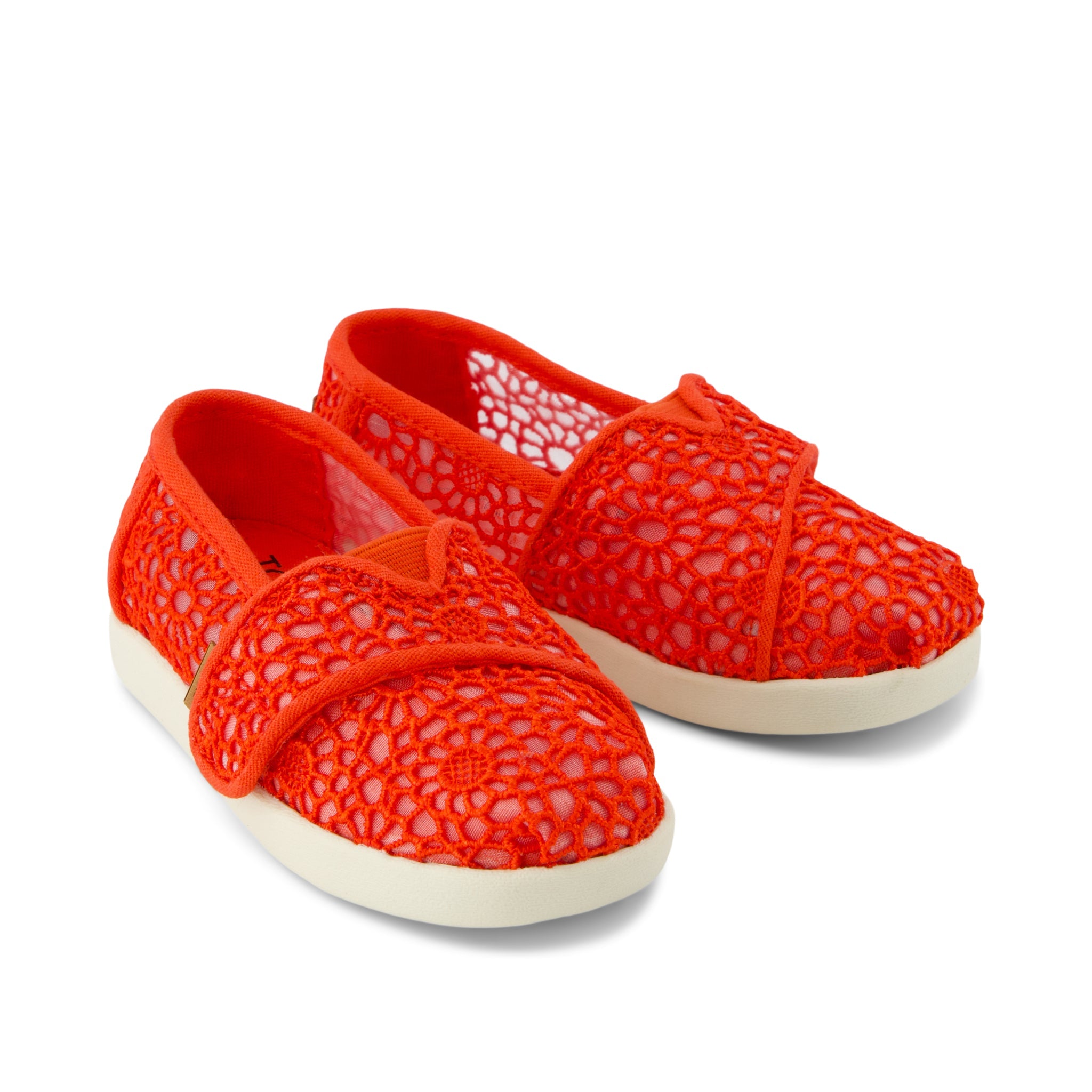 Alpargata Classic Toddler Shoe Flame Moroccan Crochet – TOMS.com