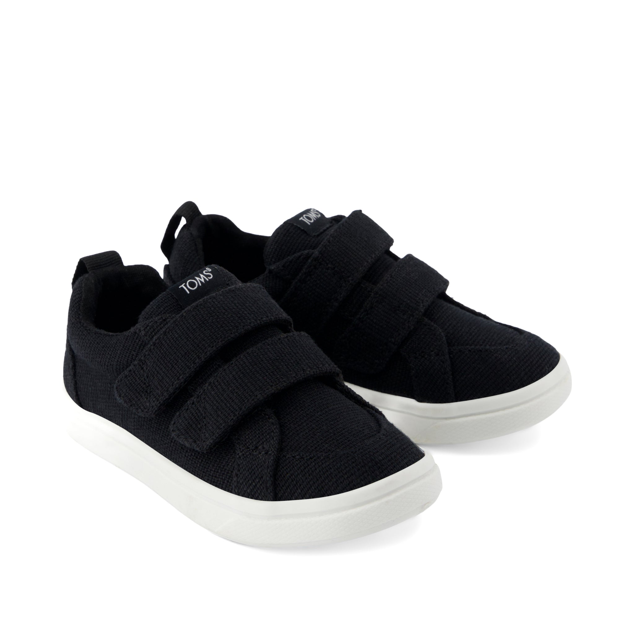 Cruz Double Strap Black Heritage Canvas Toddler Sneaker TOMS.com Cruz Double Strap Black Heritage Canvas Toddler Sneaker TOMS.com