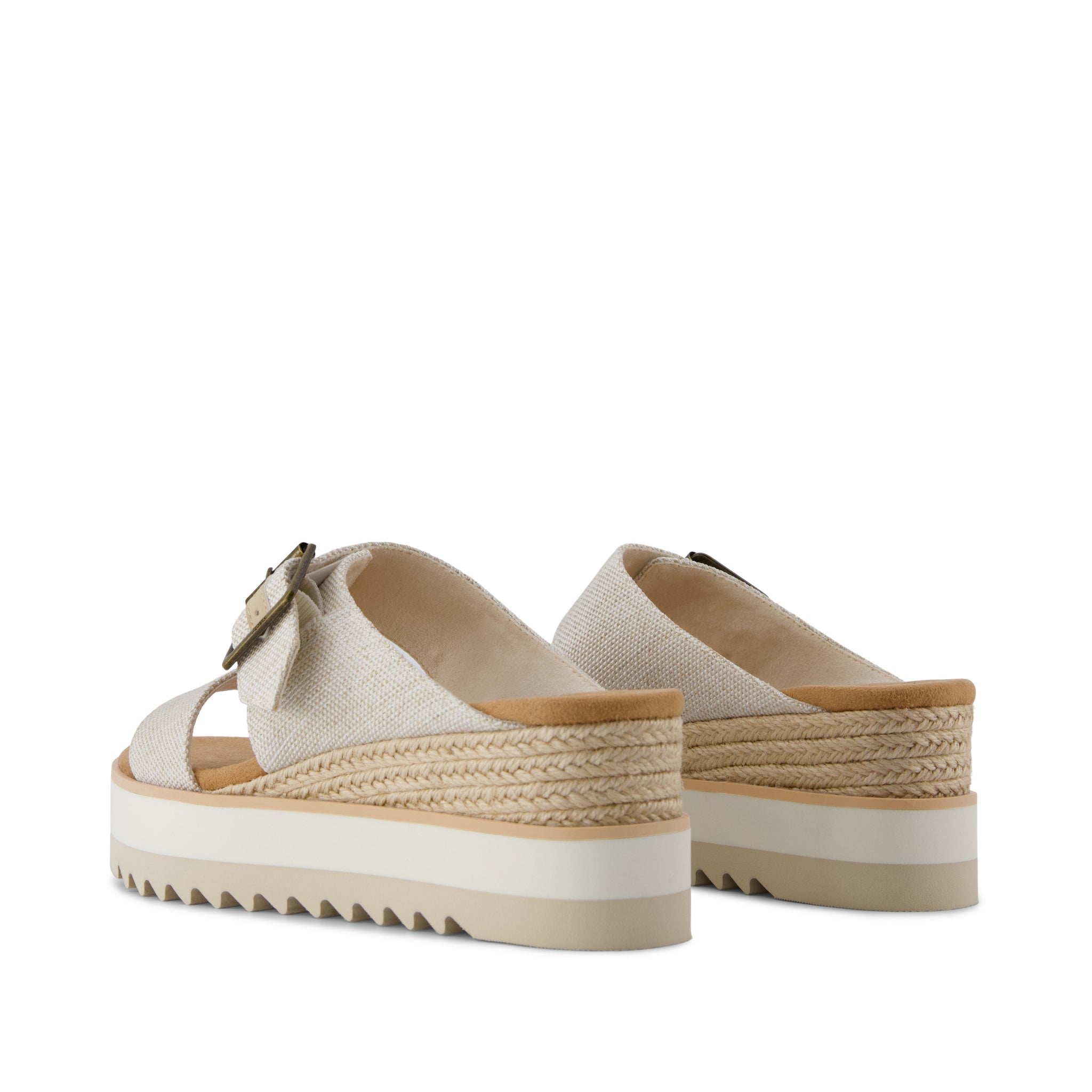 Diana Mule Buckle Wedge Sandal Natural Yarn Dye – TOMS.com