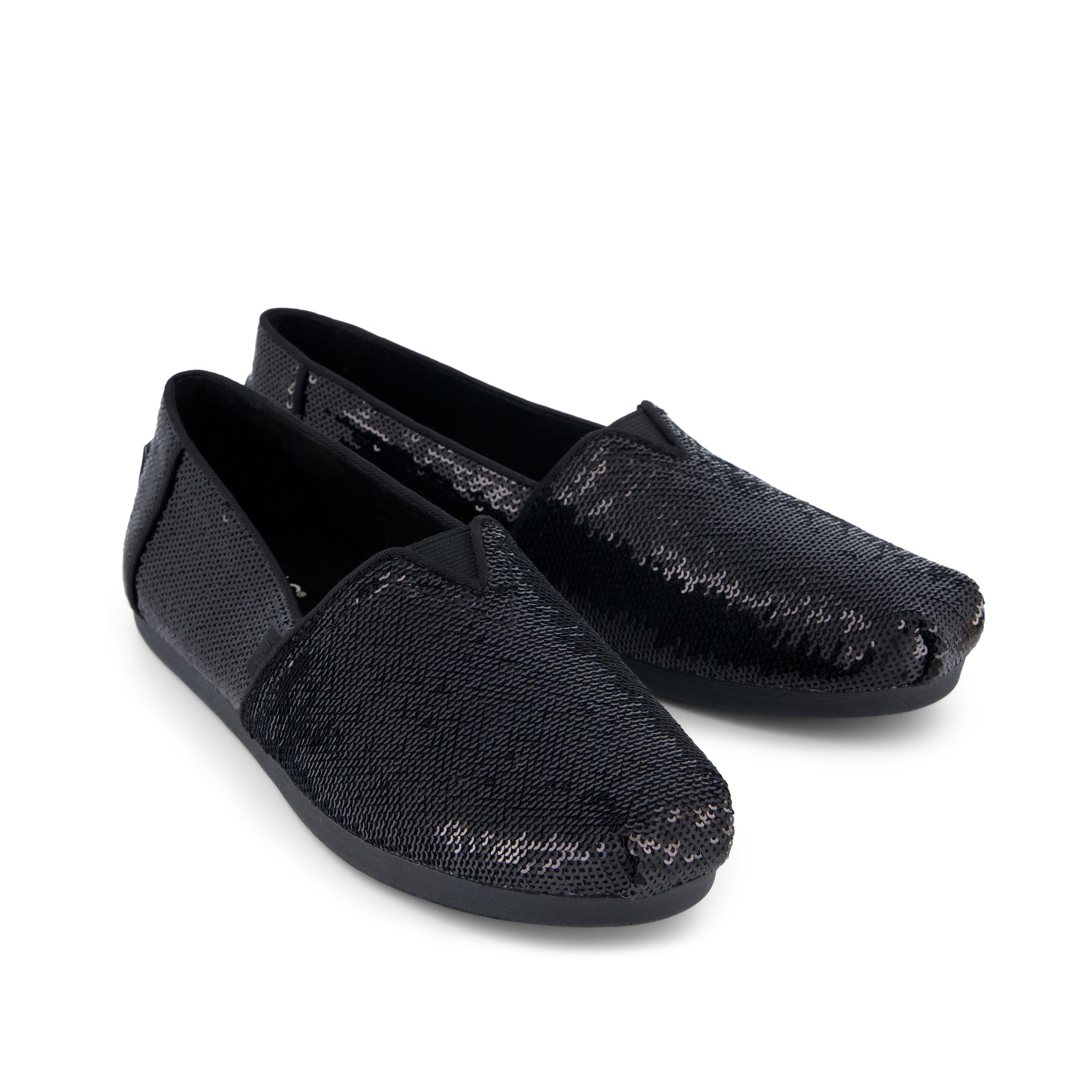 Womens Alpargata Classic Black Metallic Sequins TOMS.com Womens Alpargata Classic Black Metallic Sequins TOMS.com