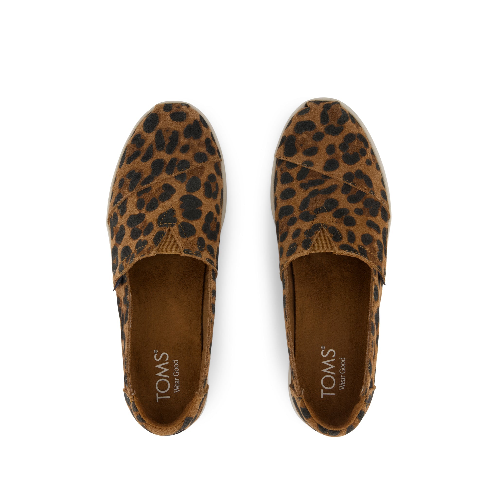 Womens Alpargata Plus Brown Sugar Leopard Print Suede – TOMS.com