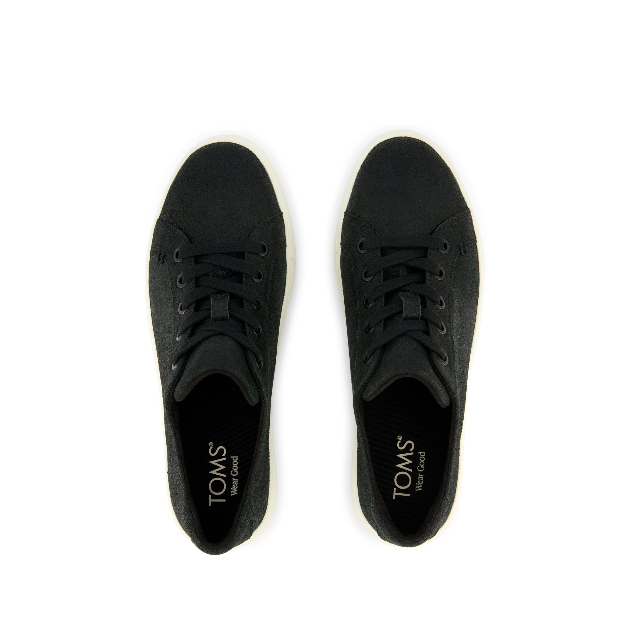 SOOR PLOOM シューズ　size27 Womens Kameron Lace-Up Sneaker Black Metallic Suede – TOMS.com