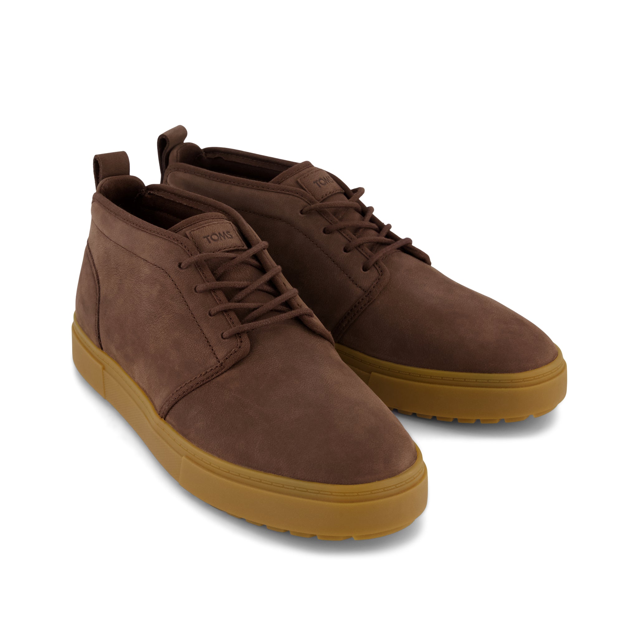 Carlo Mid Terrain 2.0 Sneaker - Water Resistant Oak Brown Leather Front View