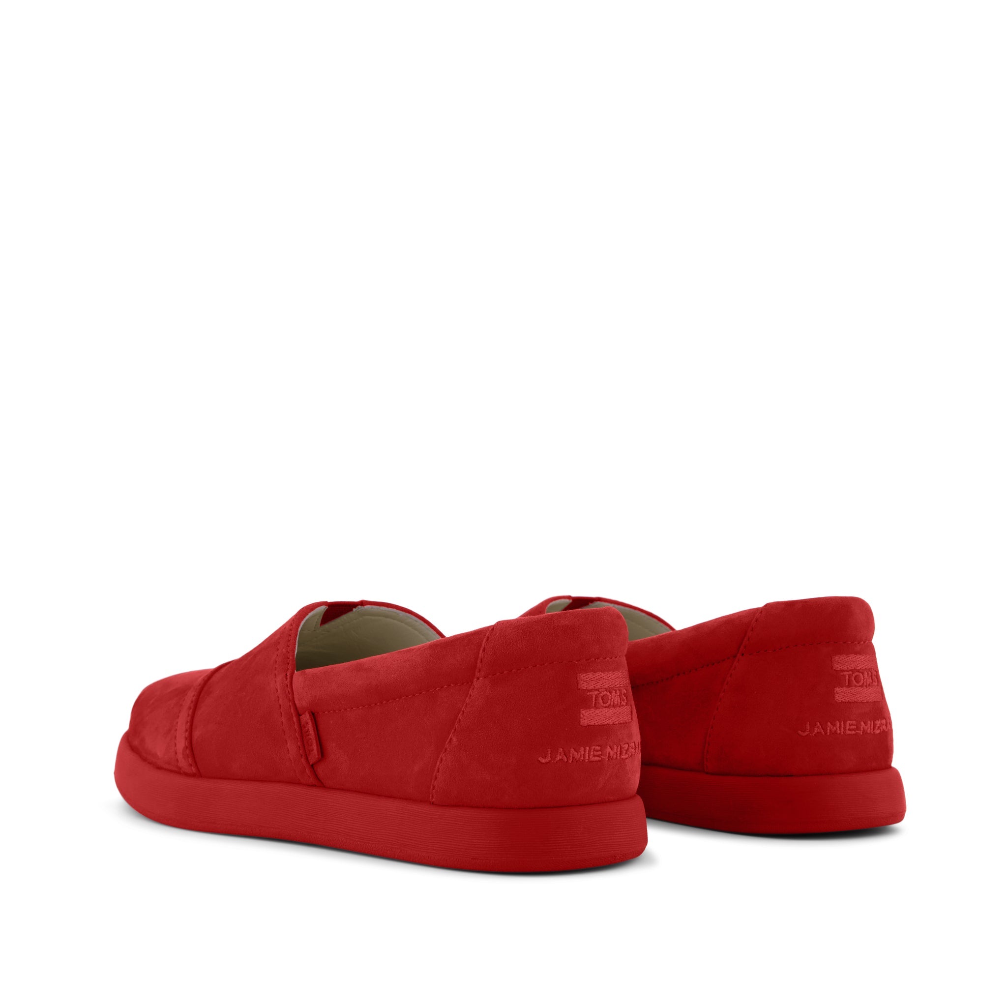 TOMS x Jamie Mizrahi Alp FWD Water Repellent Cherry Suede – TOMS.com