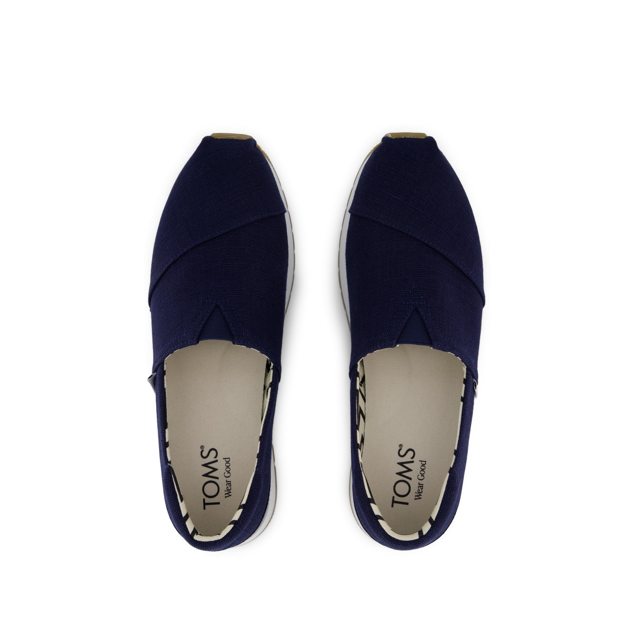 Mens Resident Plus Navy Heritage Canvas – TOMS.com