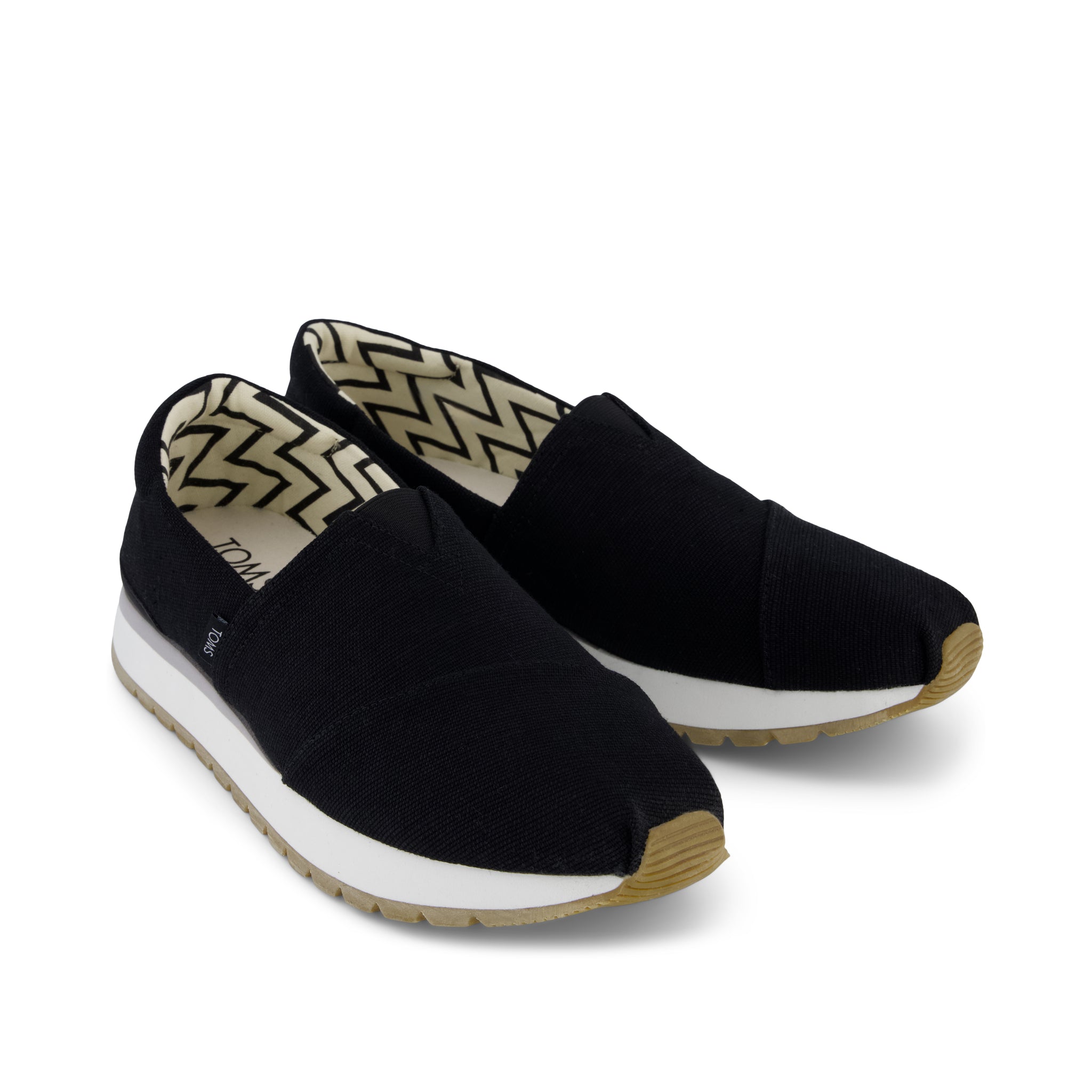 Mens Resident Plus Black Heritage Canvas – TOMS.com