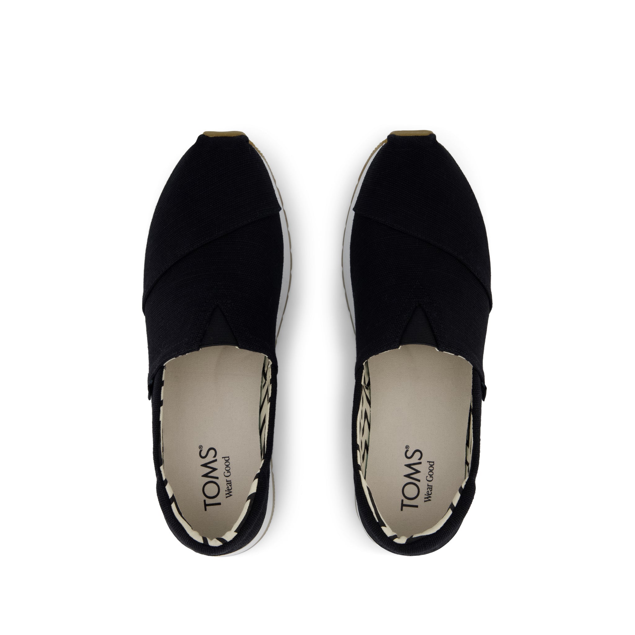 Mens Resident Plus Black Heritage Canvas – TOMS.com