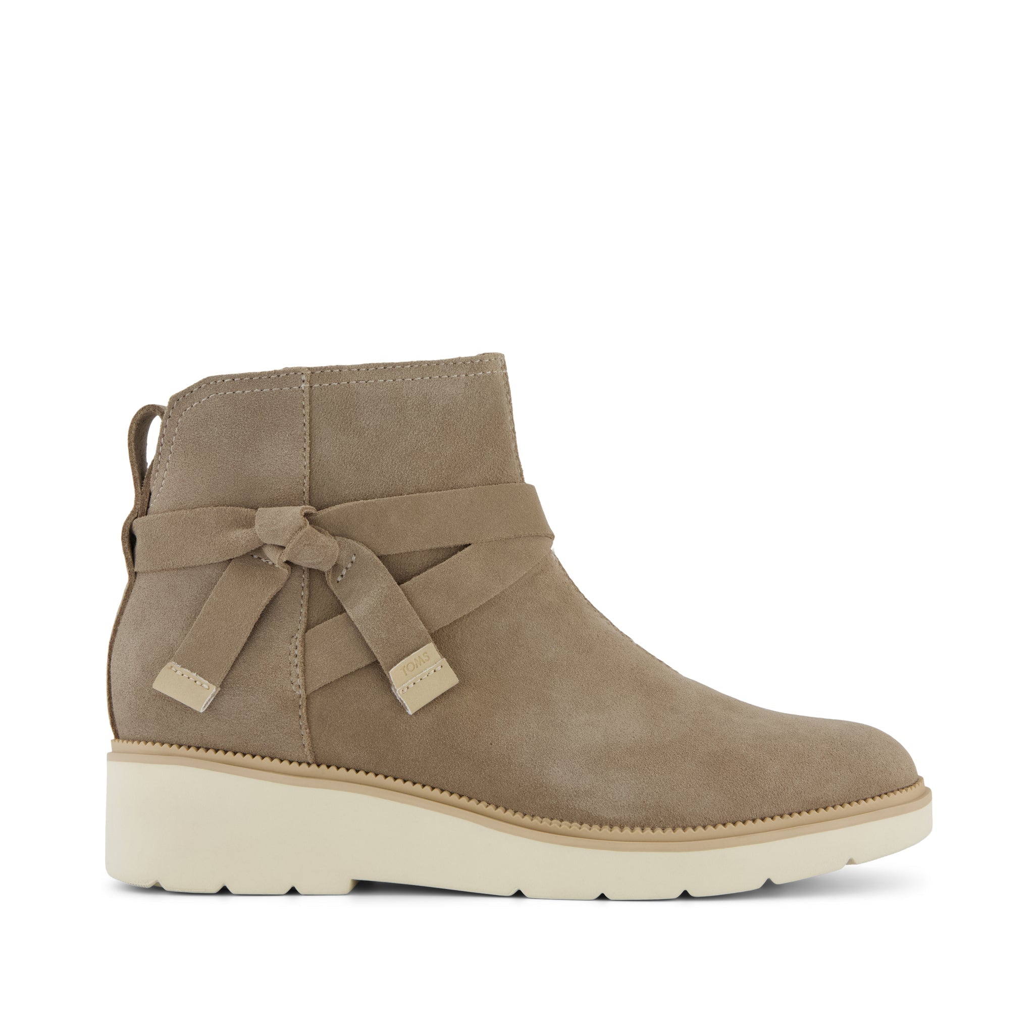 Marlow Boot - Water Repellent Dune Suede Side View