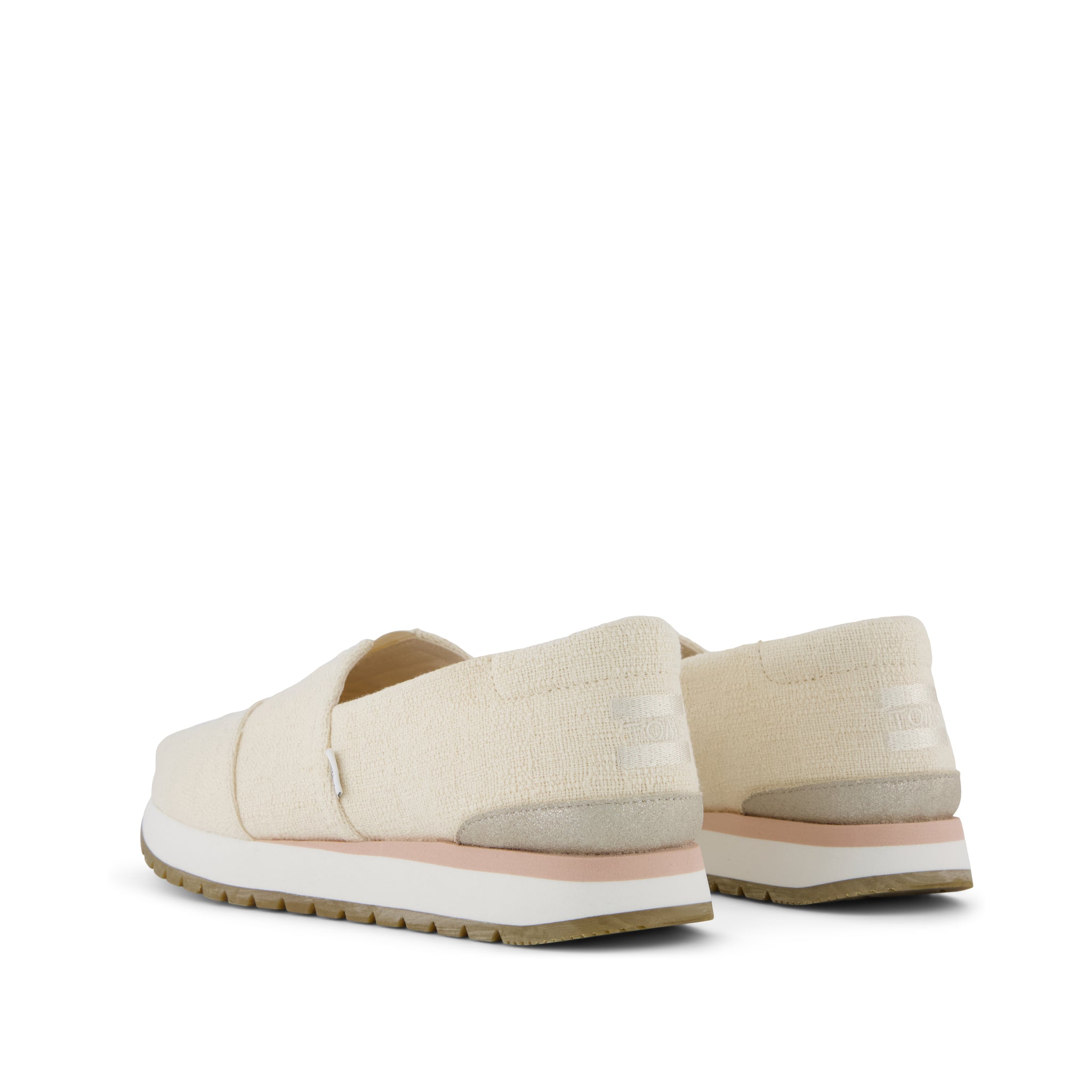 Resident Plus - Natural Two Tone Slub Back View