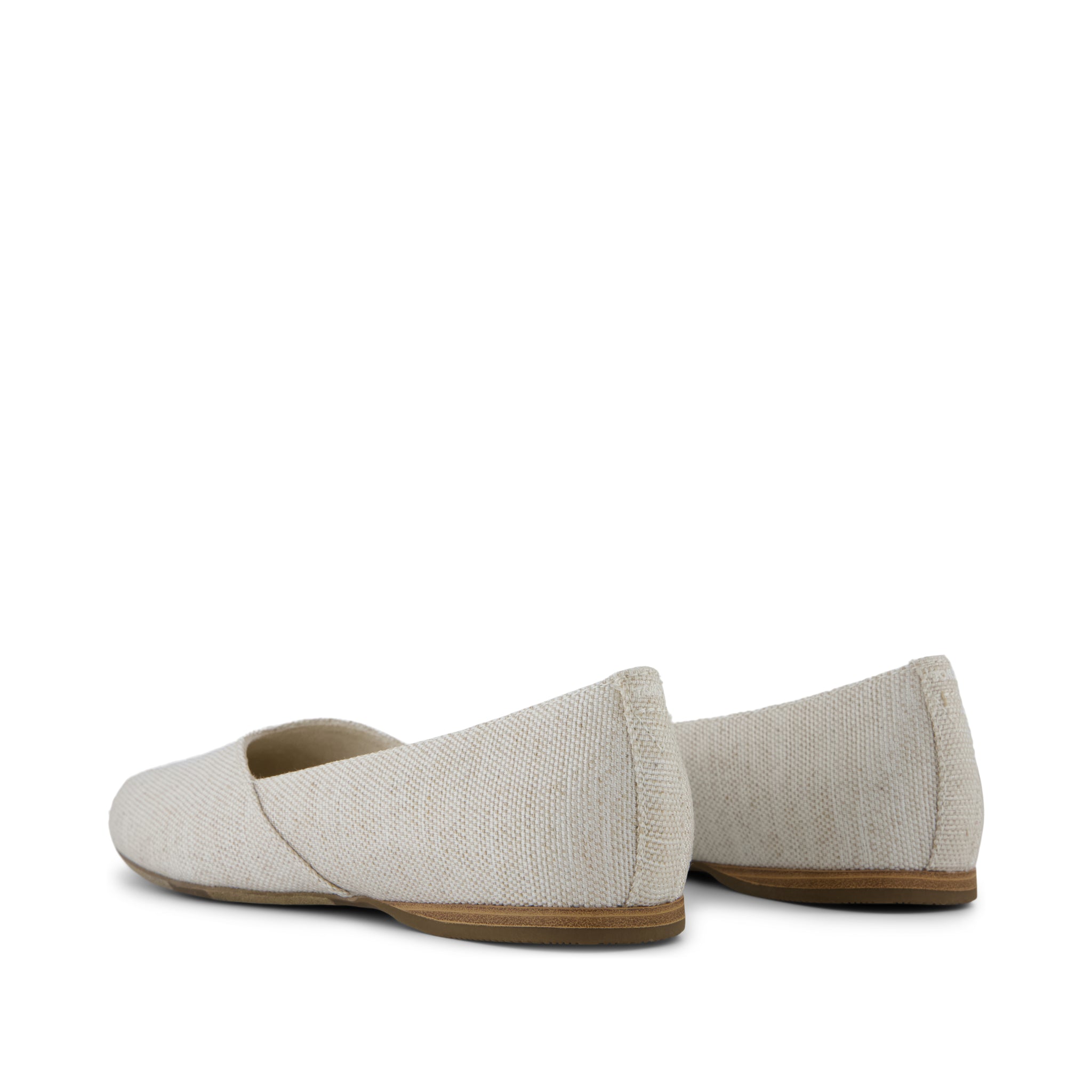 Gemma Flat - Natural Yarn Dye Back View