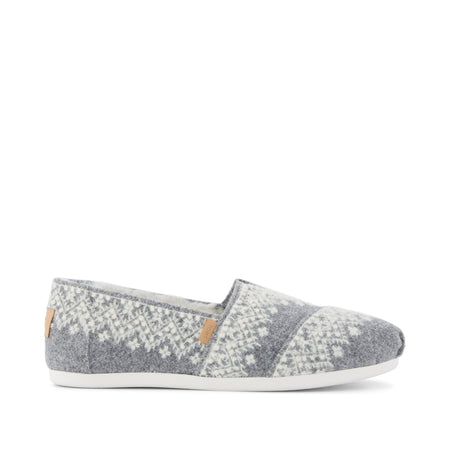 Alpargata Classic Fuzzy Fair Isle