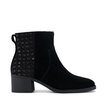 Delilah Heeled Boot Geometric Sequins