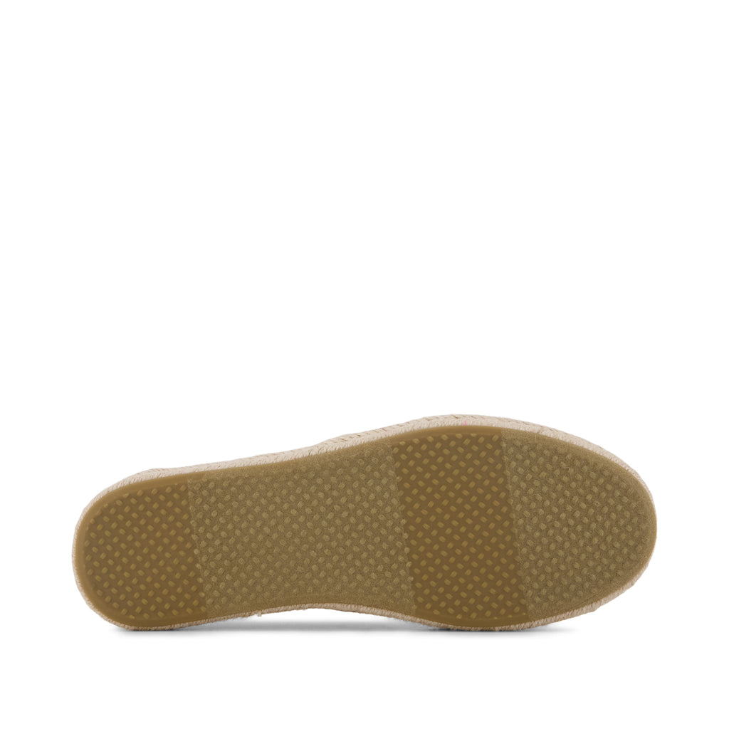 Alpargata Rope 2.0 Espadrille - Natural Metallic Stripe Bottom Sole View