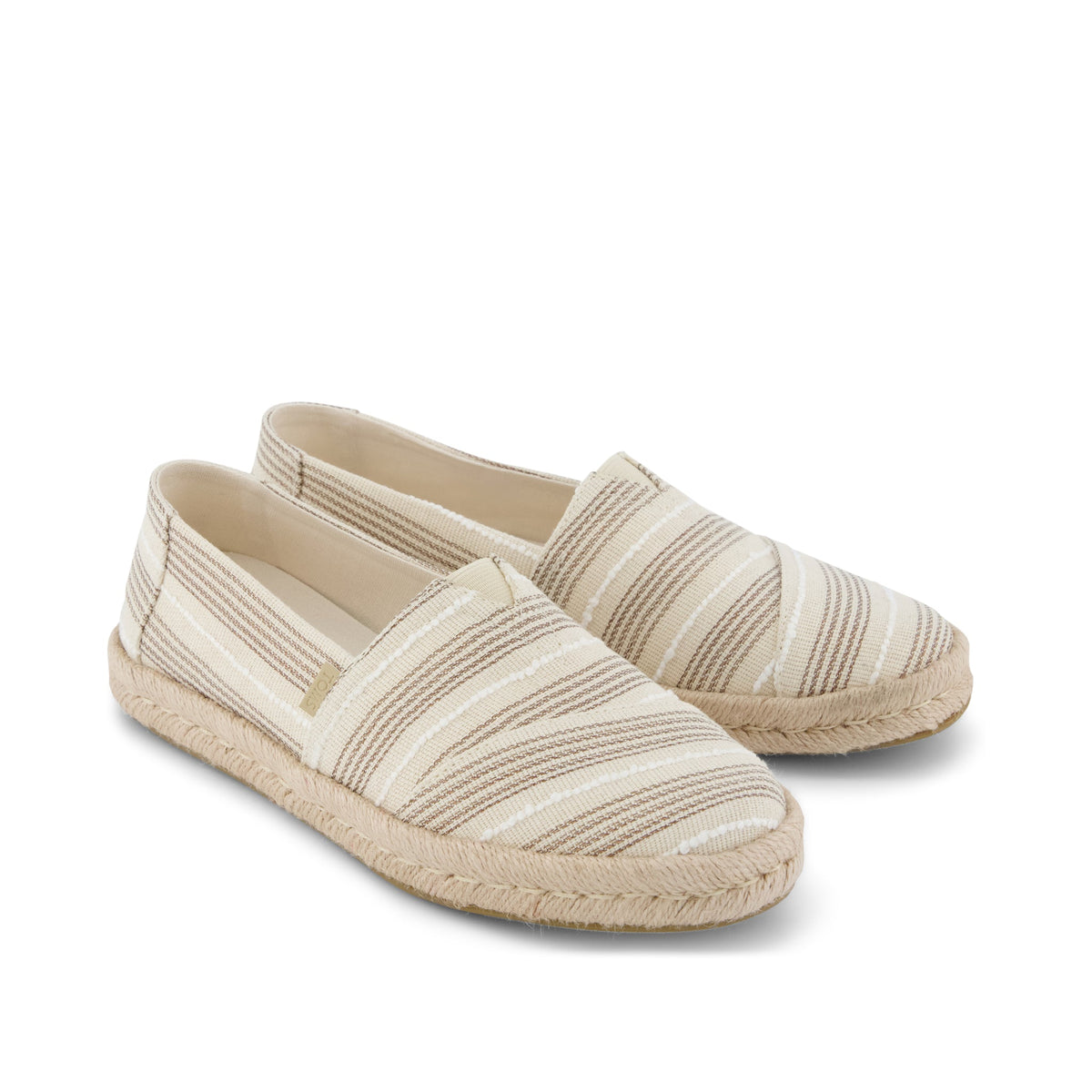 Womens Alpargata Rope 2.0 Espadrille Natural Metallic Stripe – TOMS.com