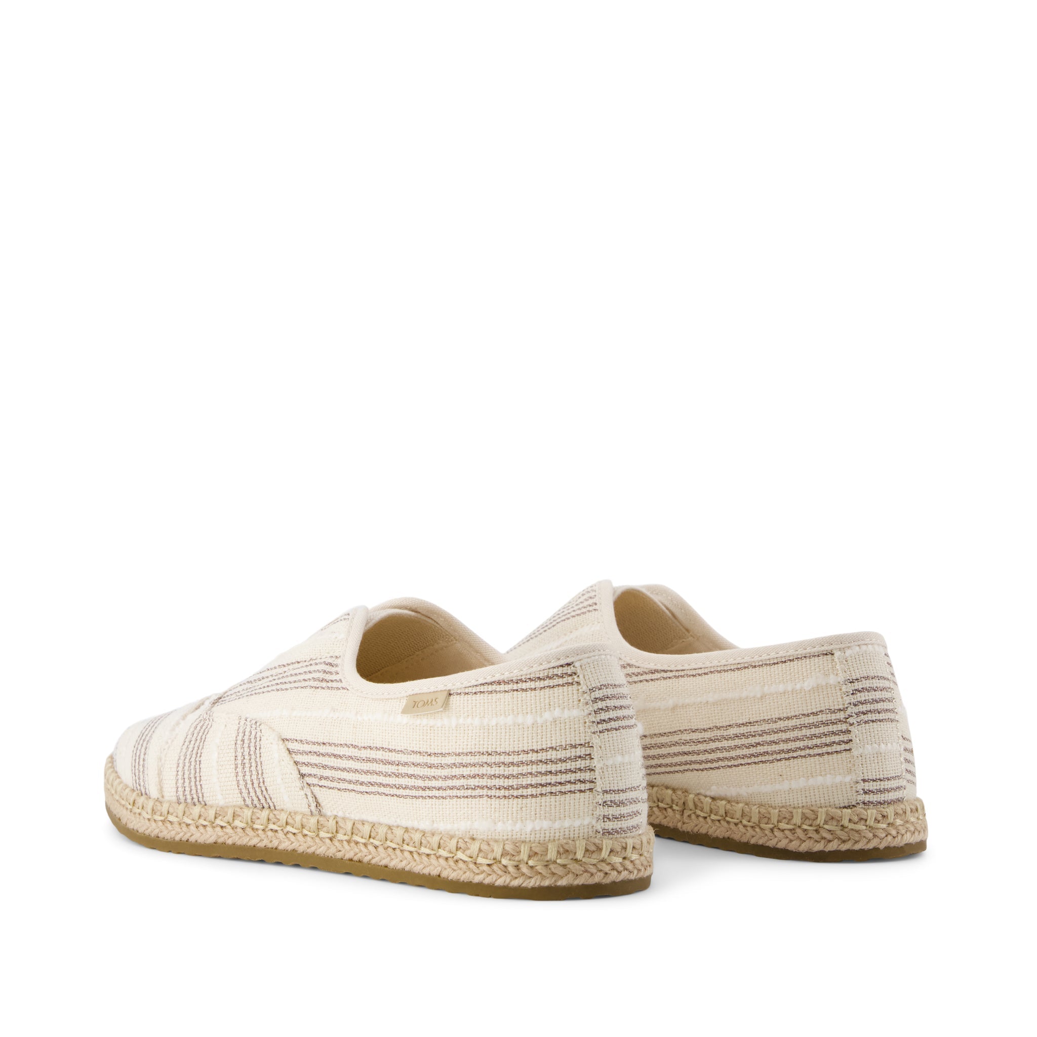 Palmera Plus - Natural Metallic Stripe Back View