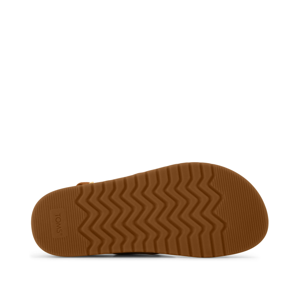 Marin Strap Sandal - Brown Sugar Nubuck Bottom Sole View