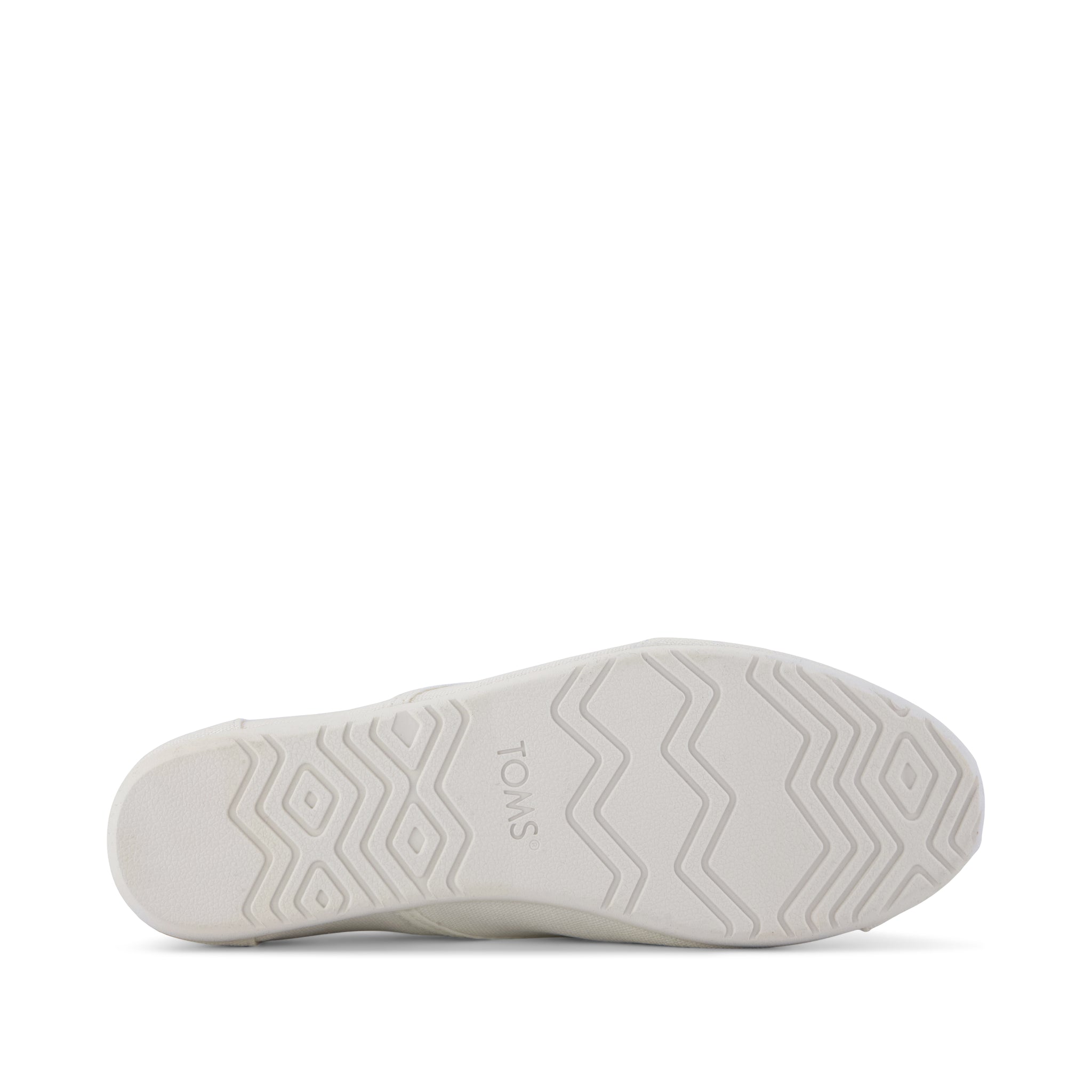 Cordones Plus Sneaker - White Canvas Bottom Sole View