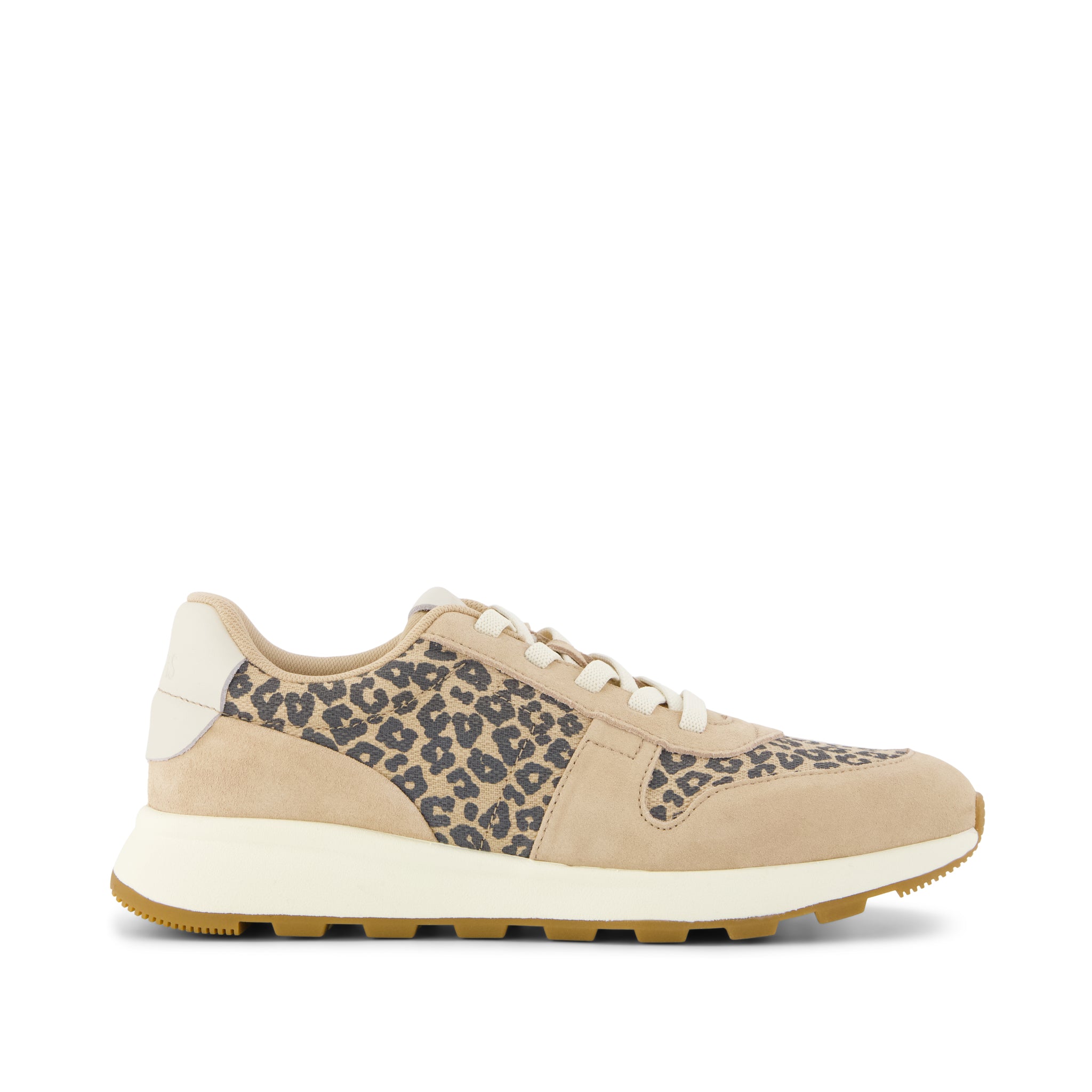 Womens TRVL LITE Retro Runner Sneaker Water Repellent Natural