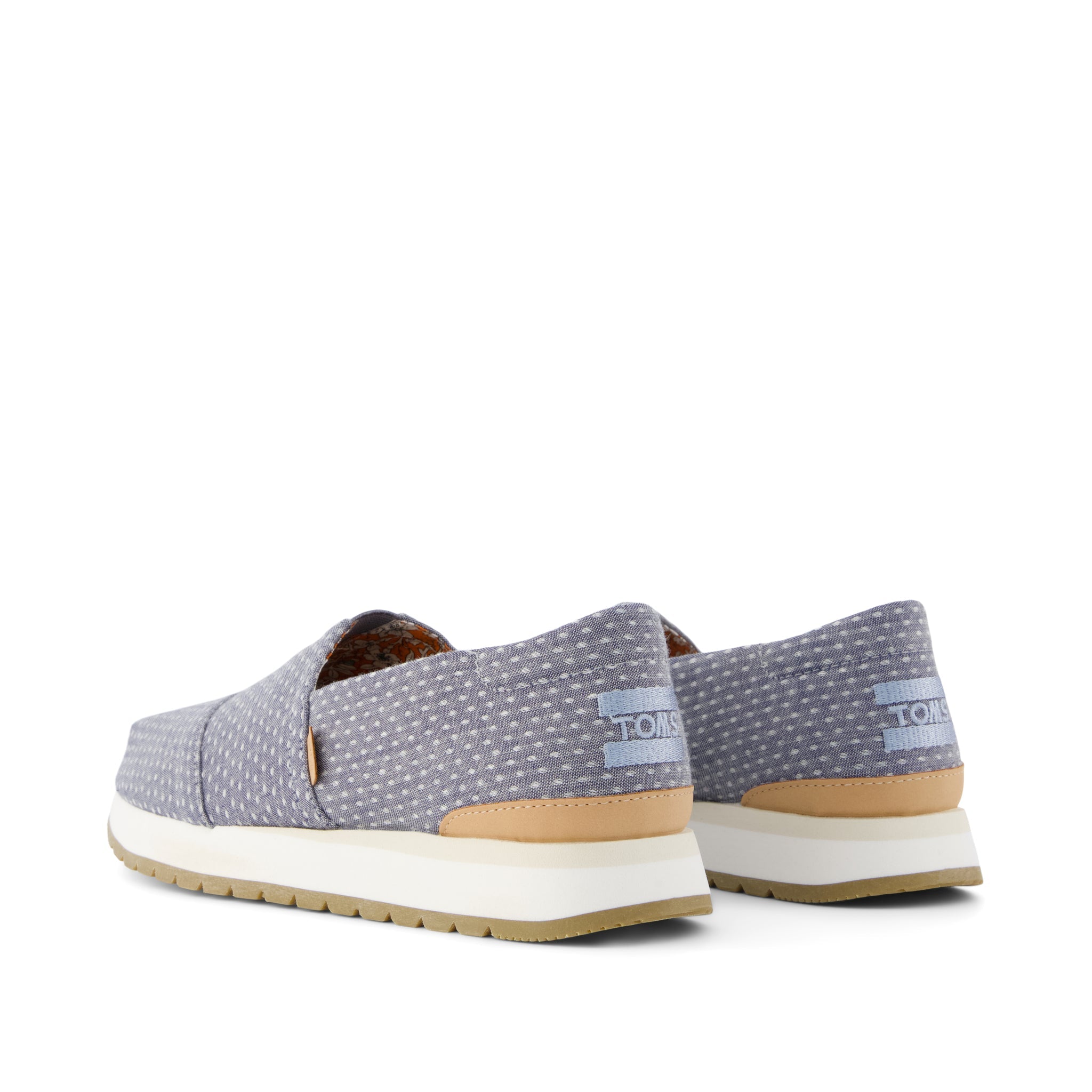 Womens Resident Plus Niagara Mist Chambray Dot – TOMS.com