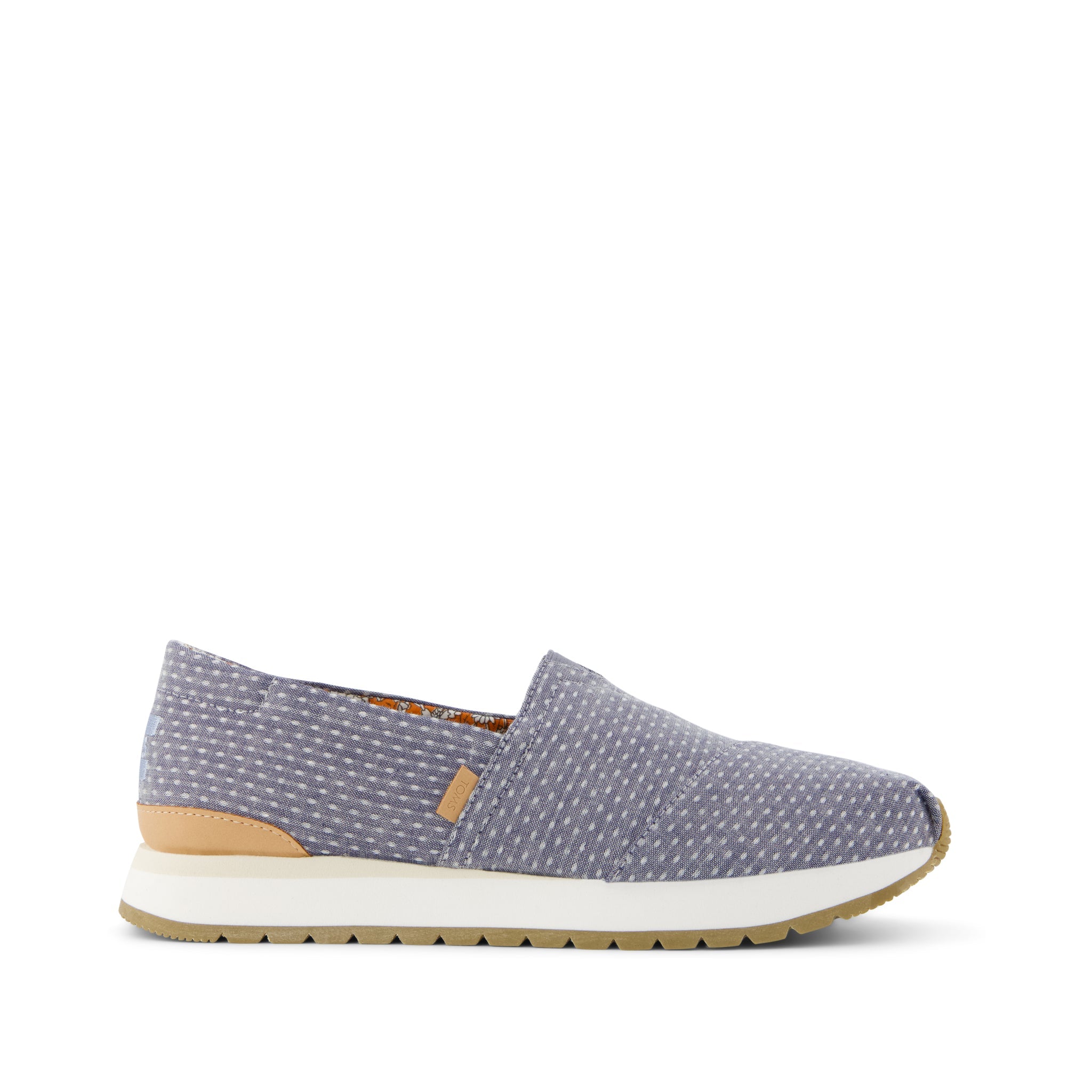 Womens Resident Plus Niagara Mist Chambray Dot – TOMS.com