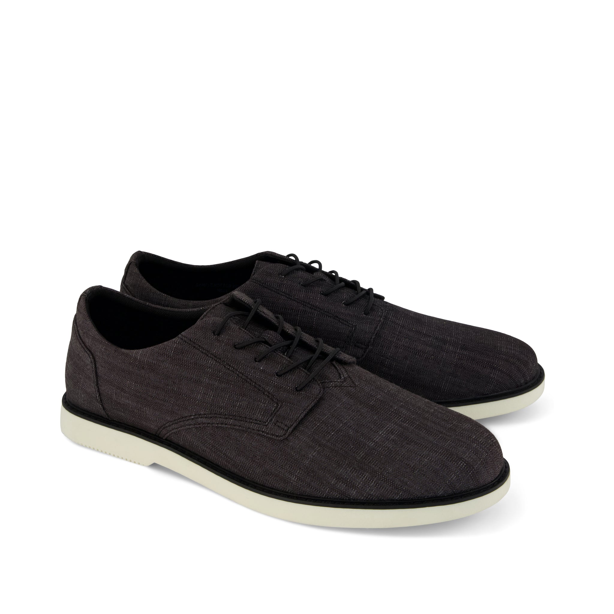 Mens Joshua Dress Shoe Black Denim TOMS.com Mens Joshua Dress Shoe Black Denim TOMS.com
