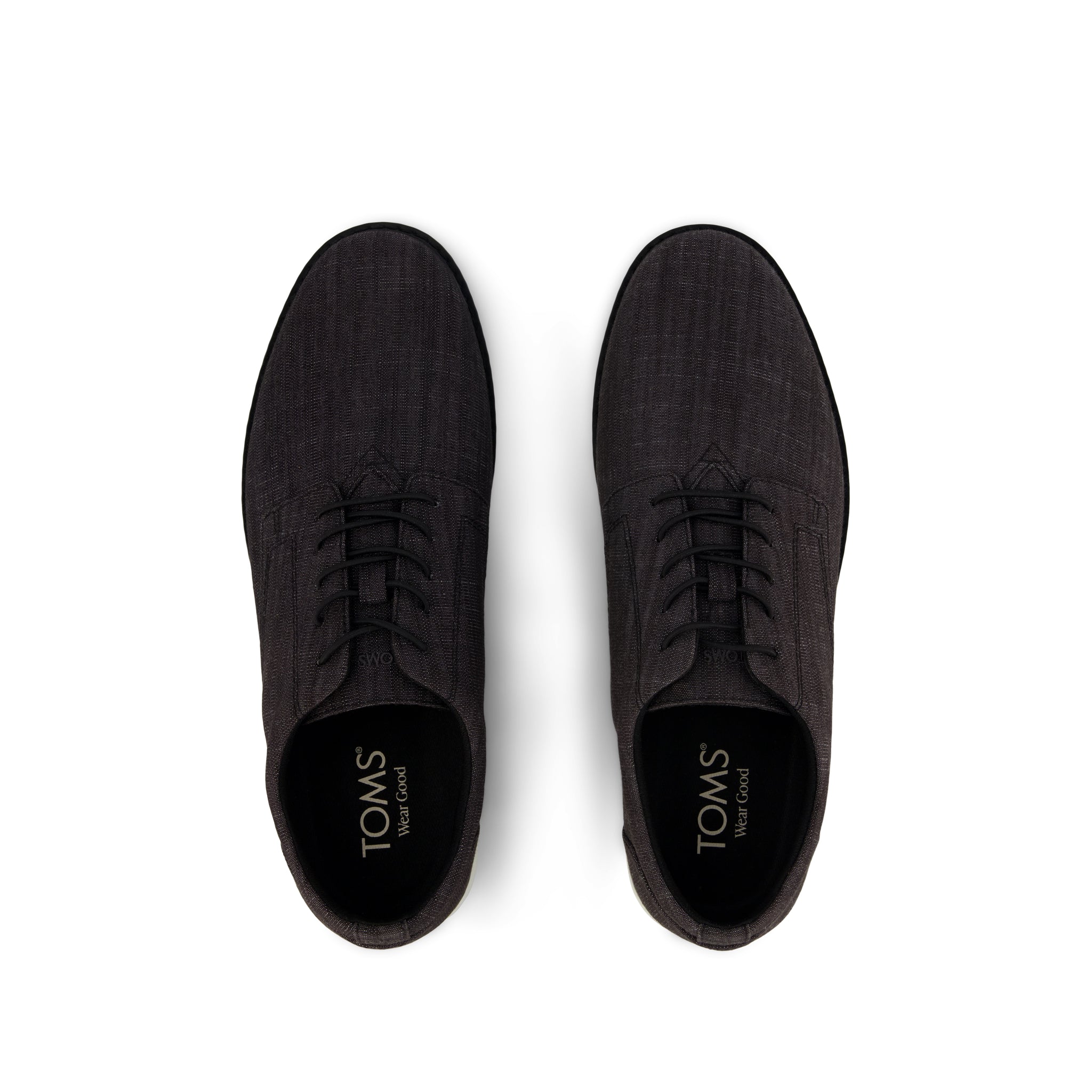 toms dress shoes mens Mens Joshua Dress Shoe Black Denim – TOMS.com