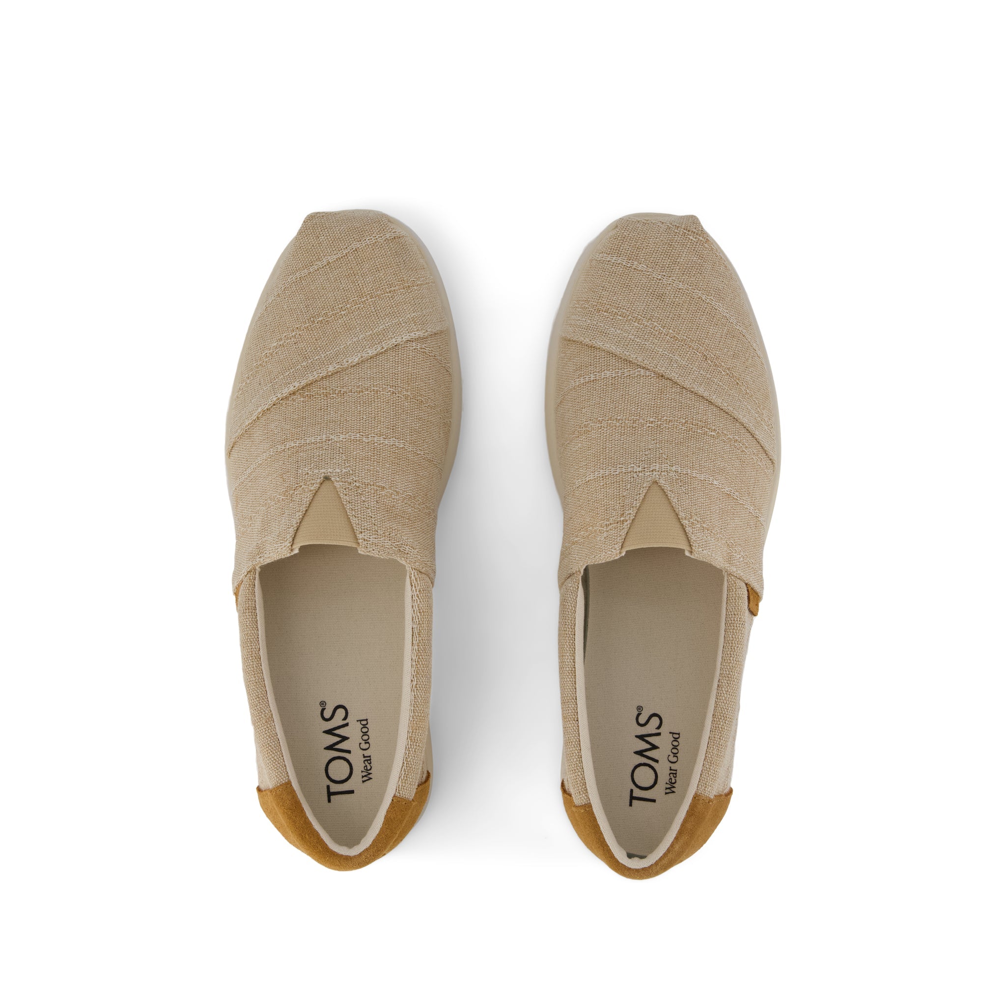 Mens Alp FWD Natural Stitched Stripes – TOMS.com
