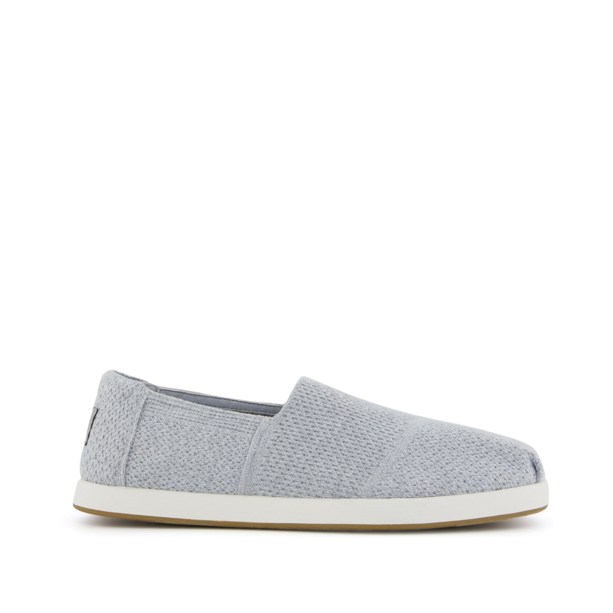 Toms Mens 11 Harbor Frost Grey Snowdon Repreve Two Tone Felt Slip‎ On Slippers UGG Ascot Indoor Outdoor Moccasin Slippers 9 main image 4