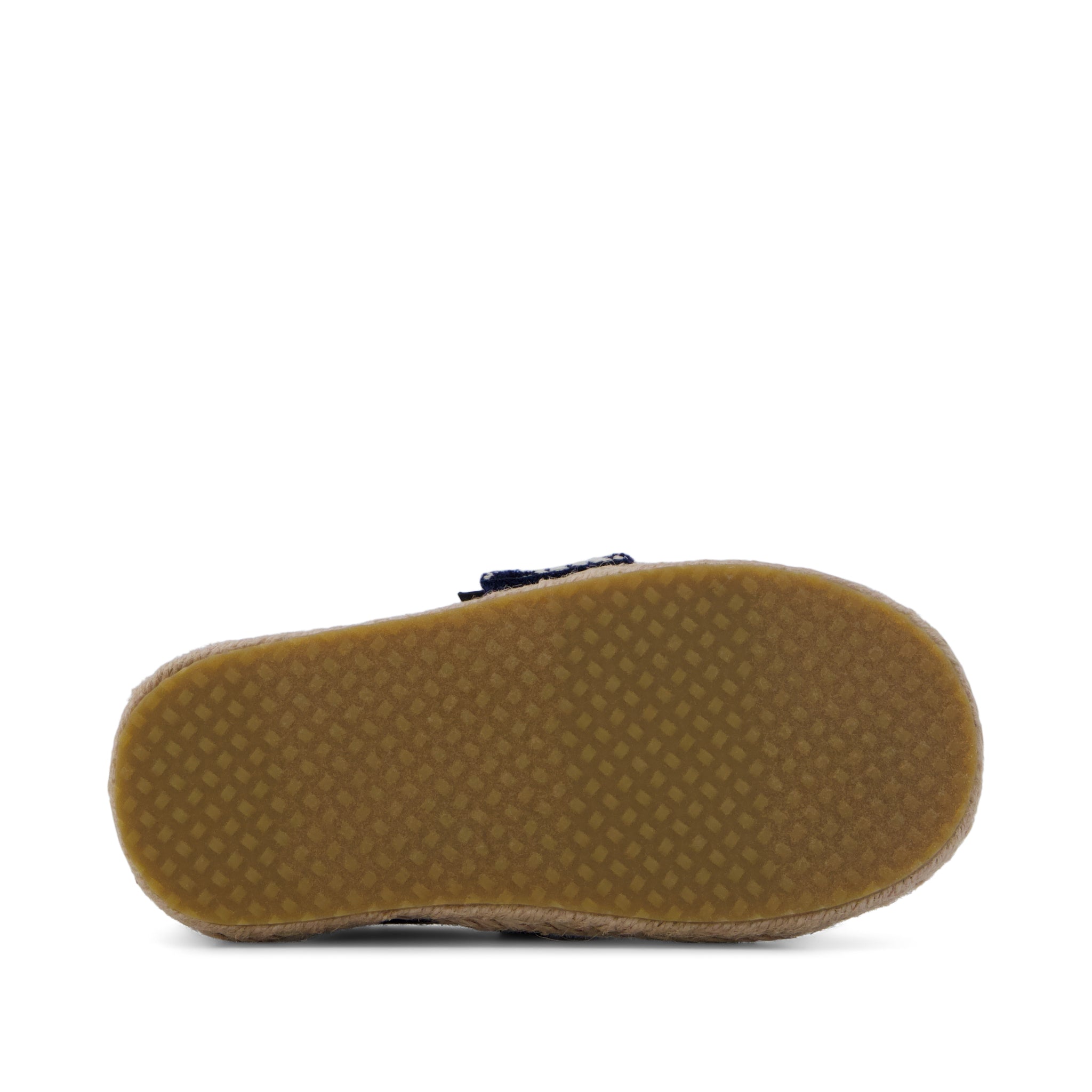 Alpargata Rope 2.0 Toddler Espadrille - Navy Stripes Bottom Sole View
