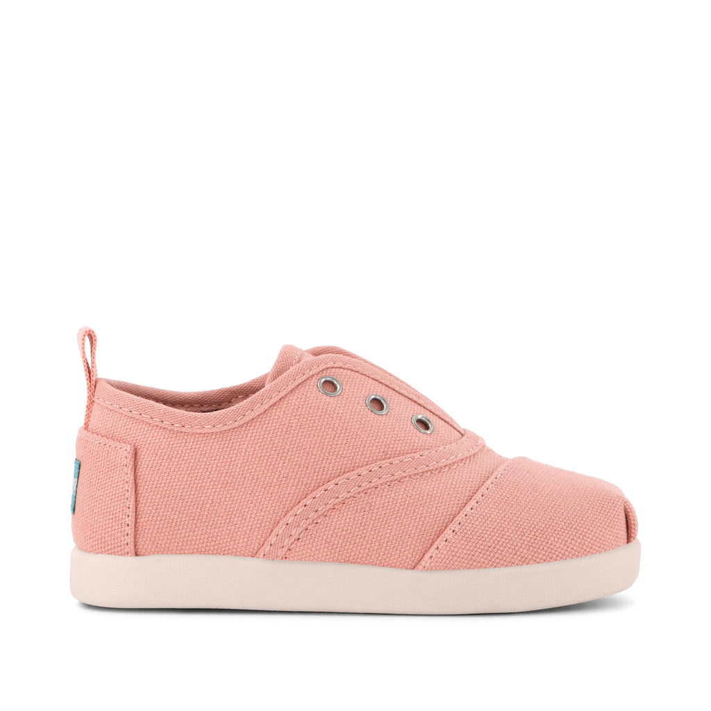 Cordones Plus Toddler Sneaker - Bloom Canvas  Side View