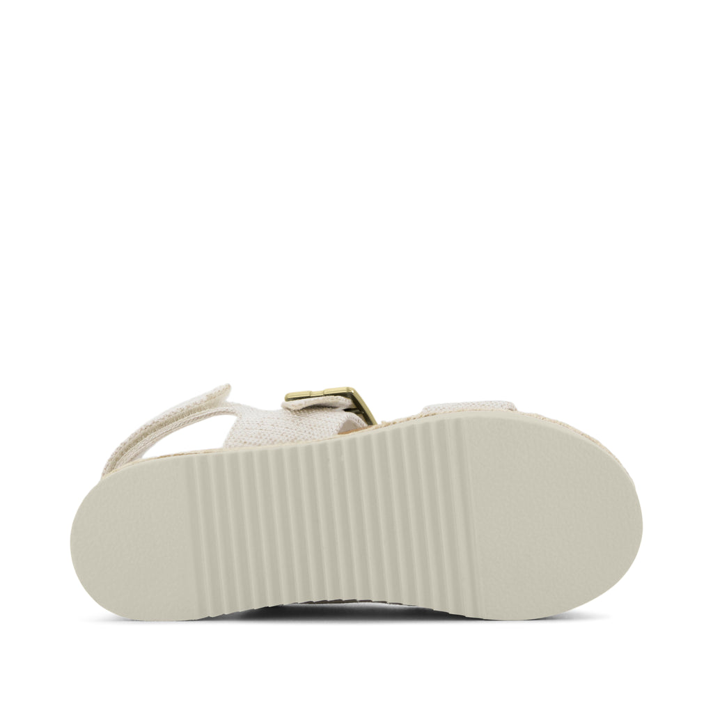 Giana Kids Sandal - Natural Bottom Sole View