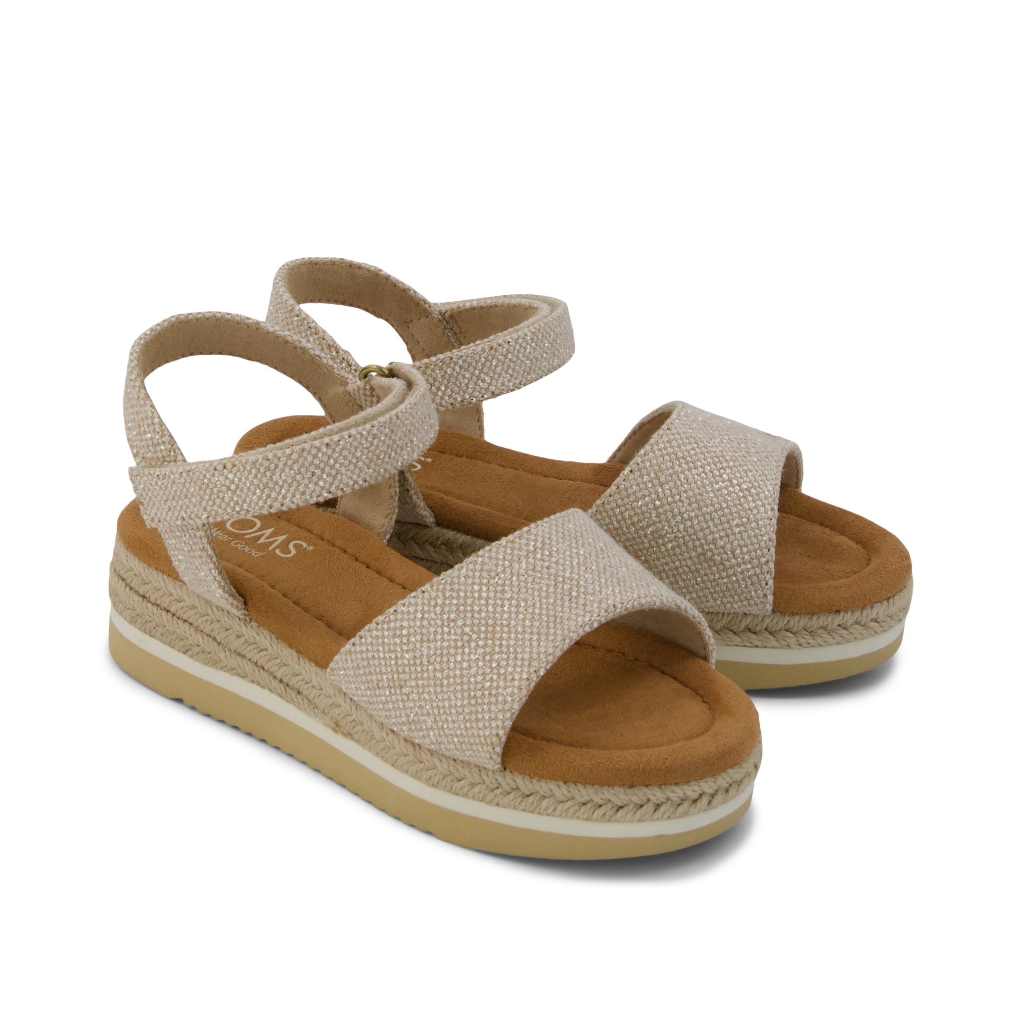Diana Kids Sandal Champagne Glimmer – TOMS.com